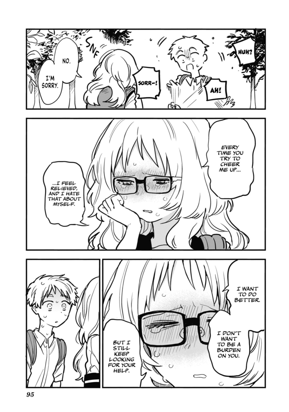 The Girl I Like Forgot Her Glasses