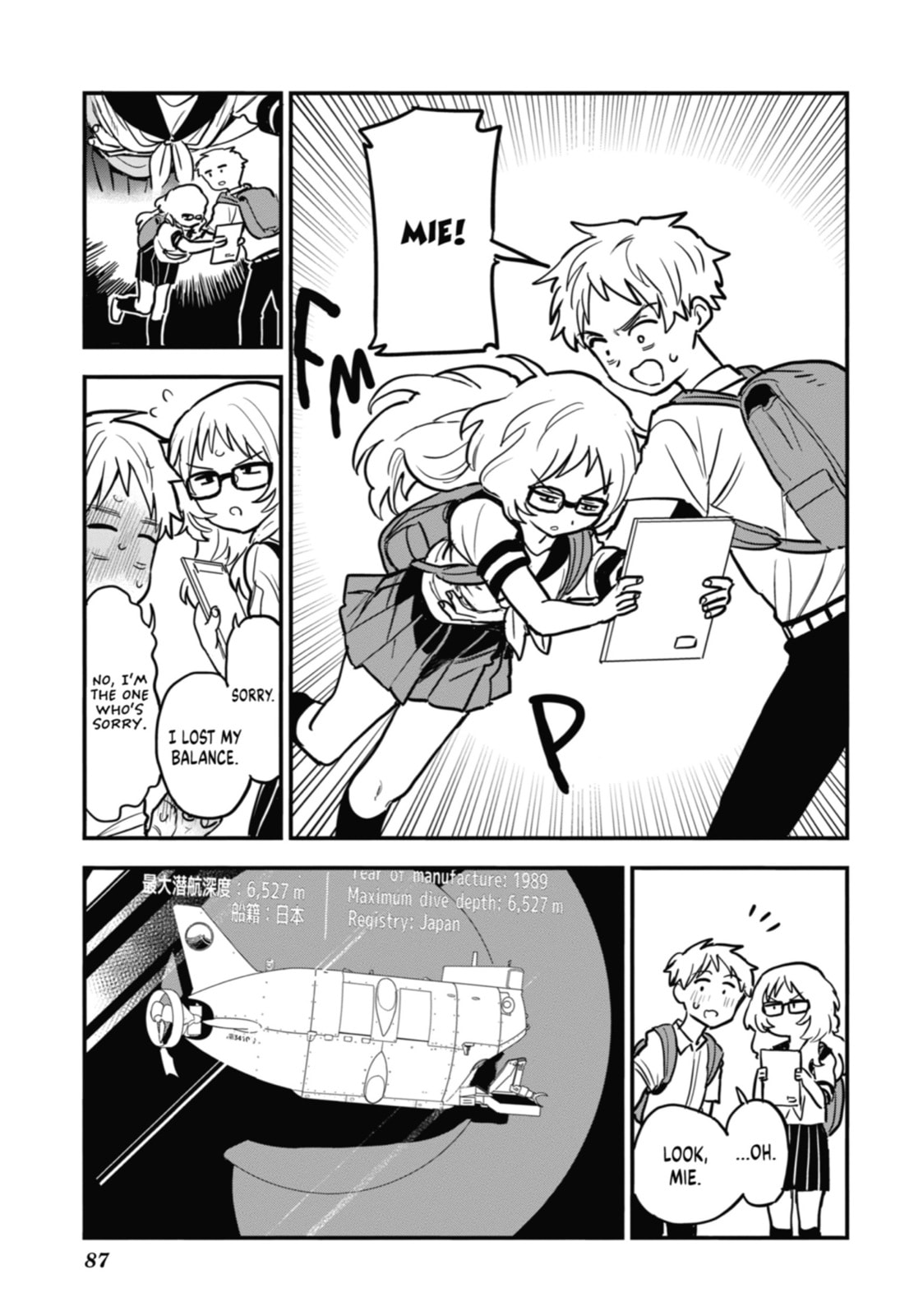 The Girl I Like Forgot Her Glasses