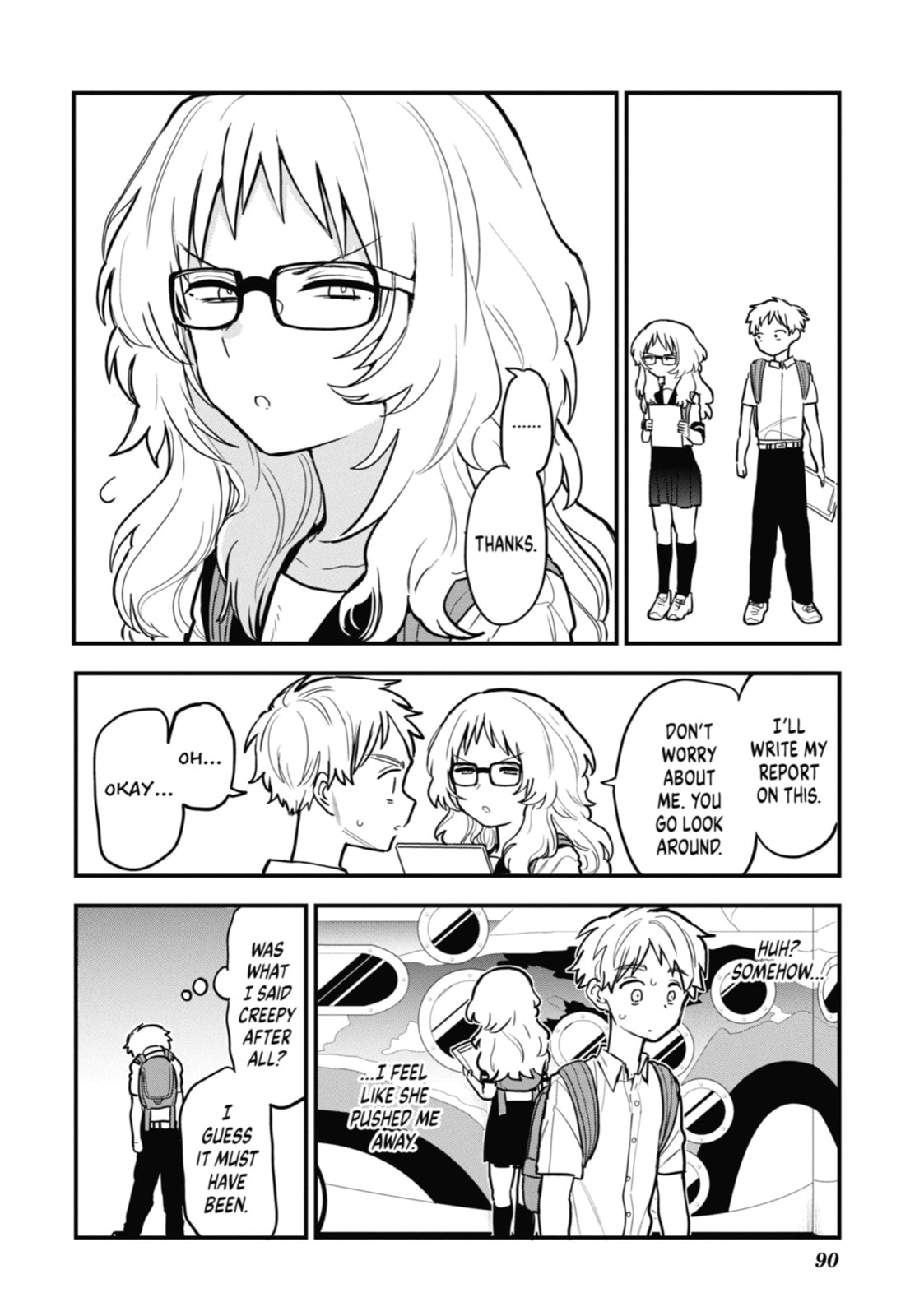 The Girl I Like Forgot Her Glasses