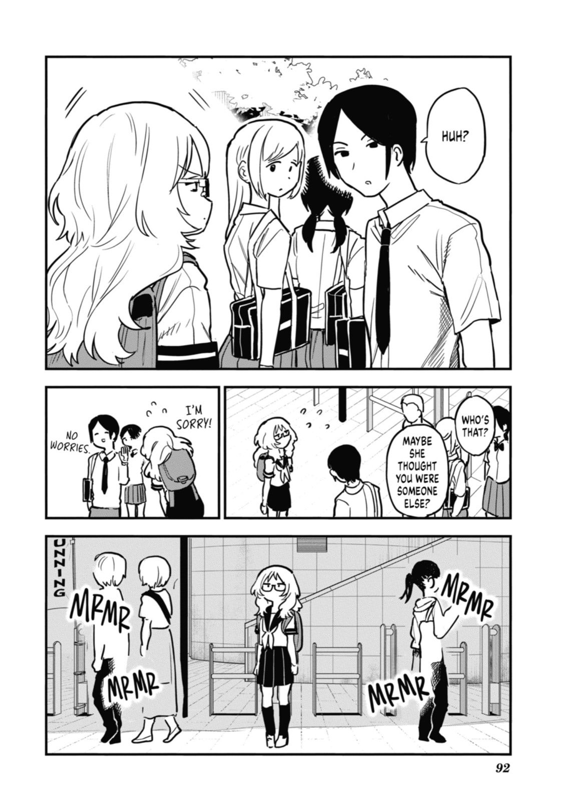 The Girl I Like Forgot Her Glasses