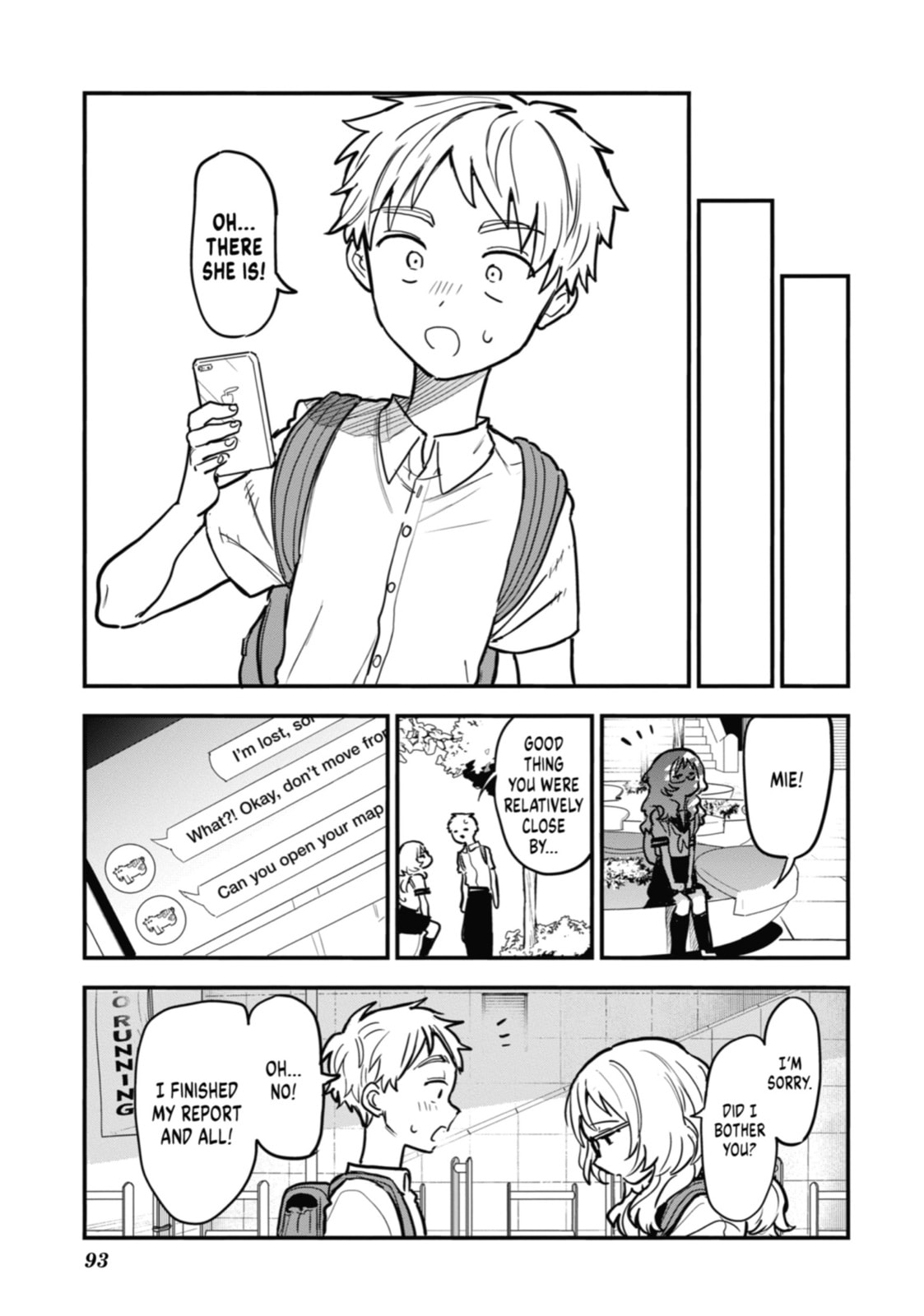 The Girl I Like Forgot Her Glasses