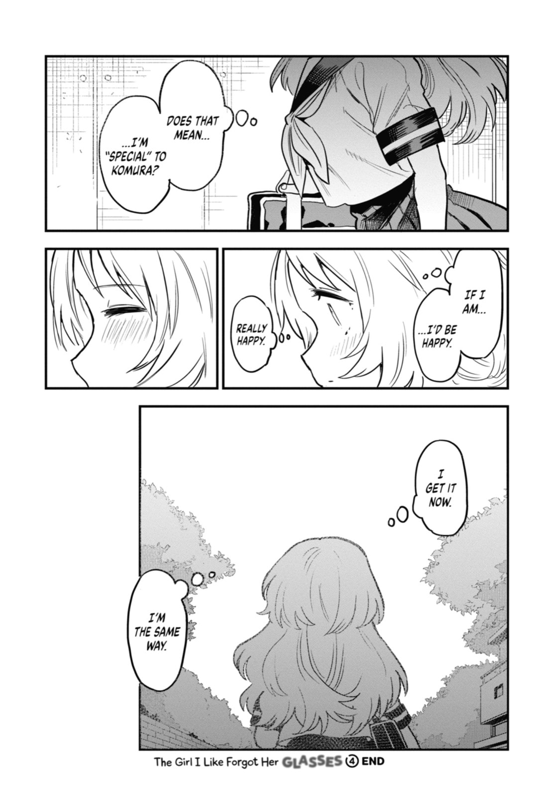 The Girl I Like Forgot Her Glasses