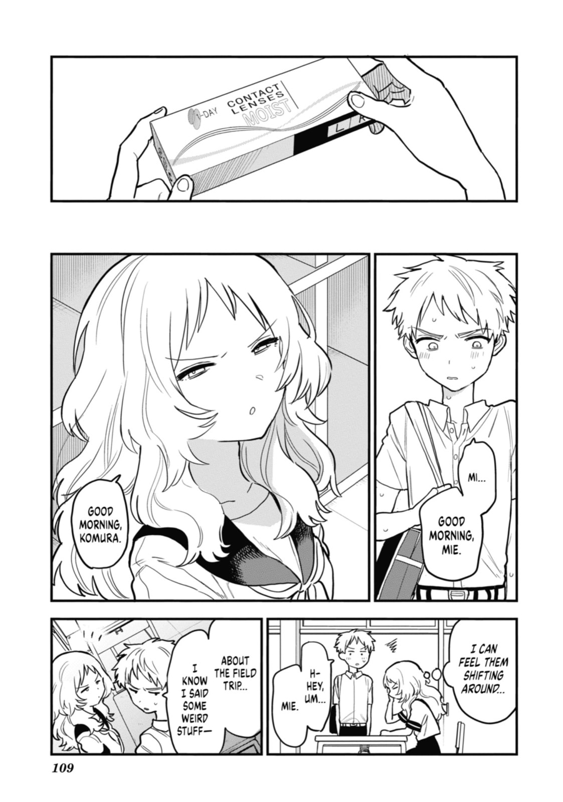 The Girl I Like Forgot Her Glasses