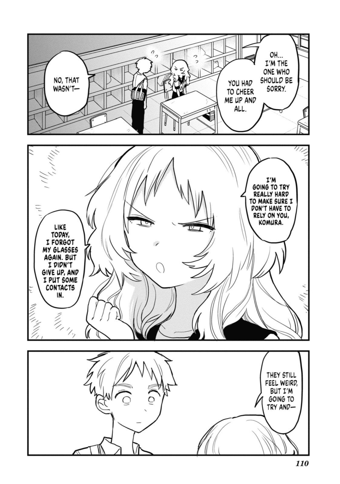 The Girl I Like Forgot Her Glasses