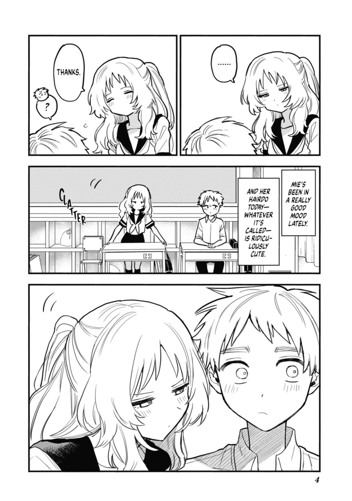 The Girl I Like Forgot Her Glasses