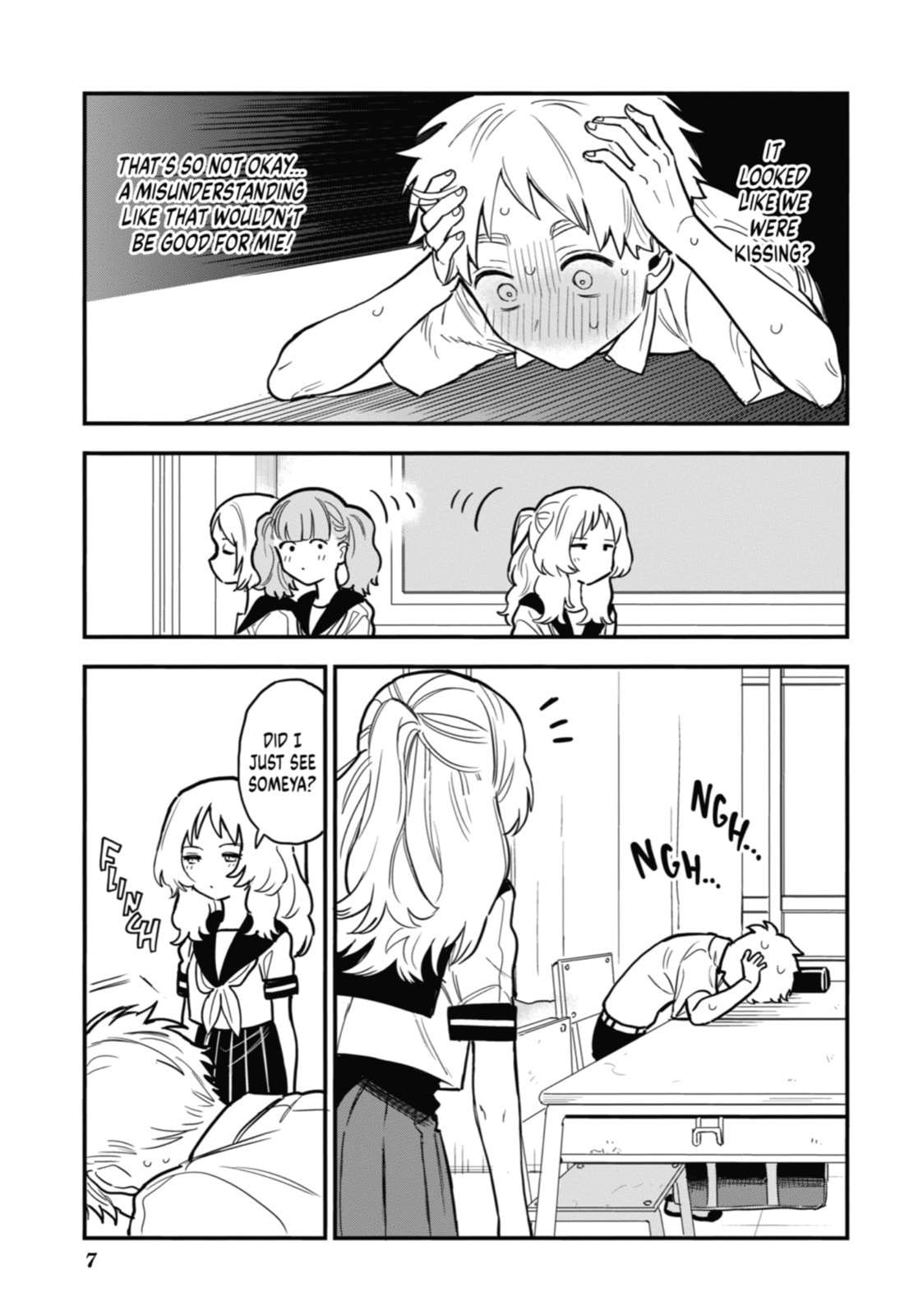 The Girl I Like Forgot Her Glasses