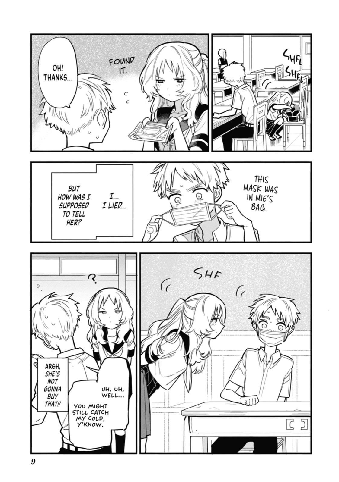 The Girl I Like Forgot Her Glasses