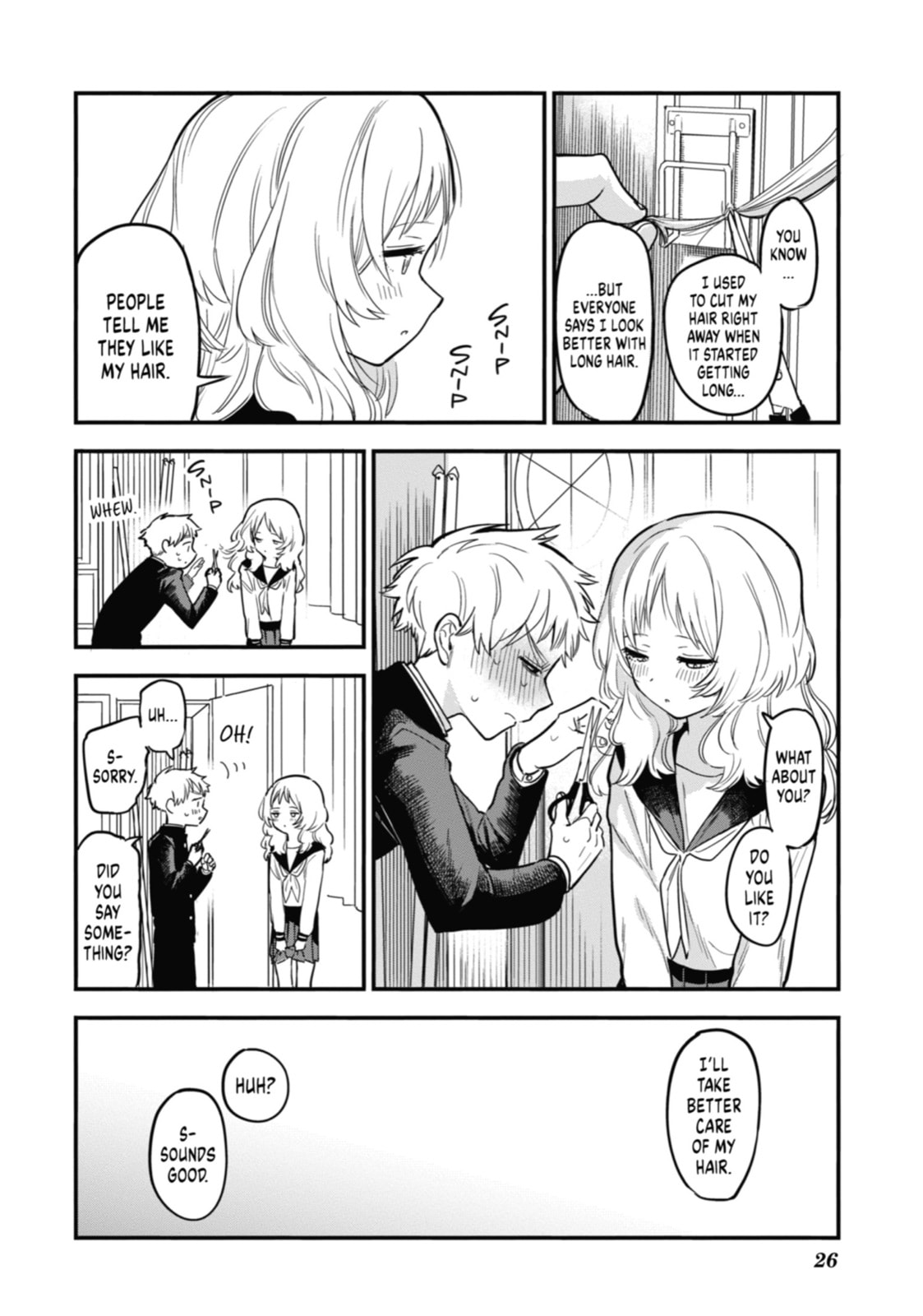 The Girl I Like Forgot Her Glasses