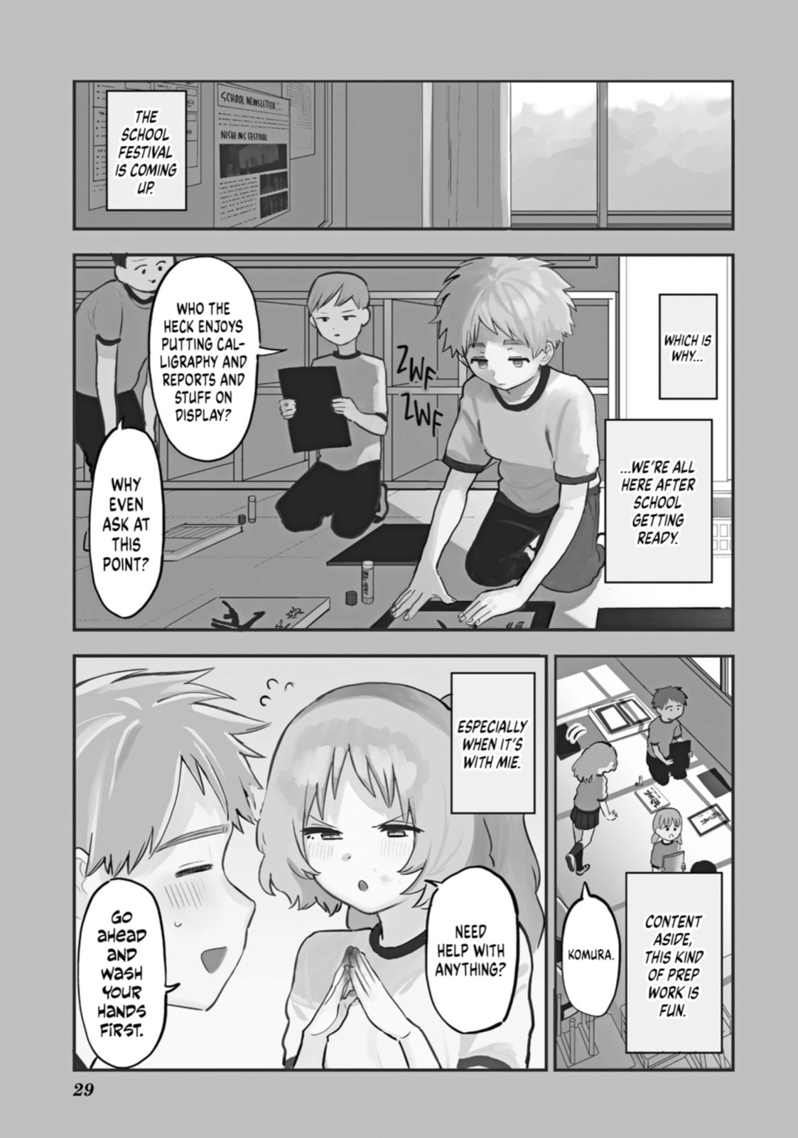 The Girl I Like Forgot Her Glasses