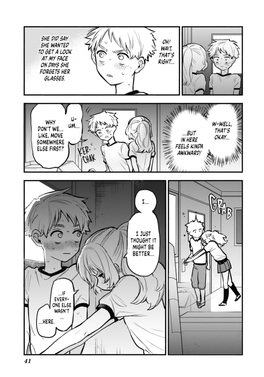 The Girl I Like Forgot Her Glasses