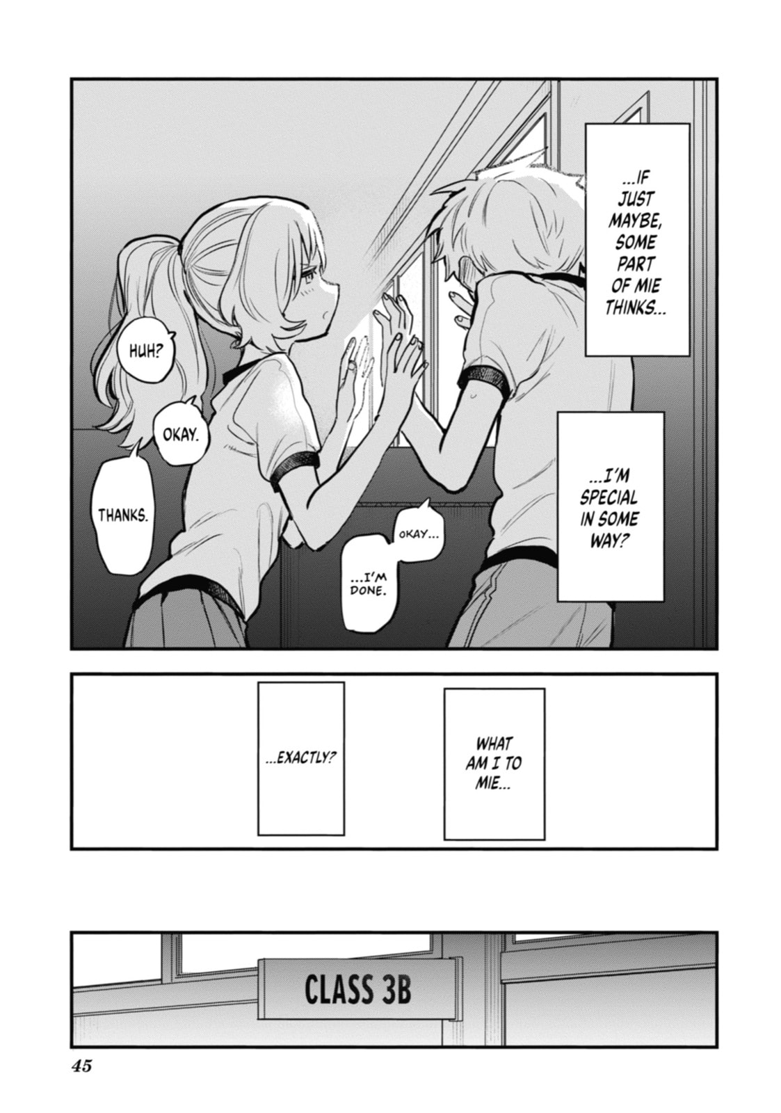 The Girl I Like Forgot Her Glasses