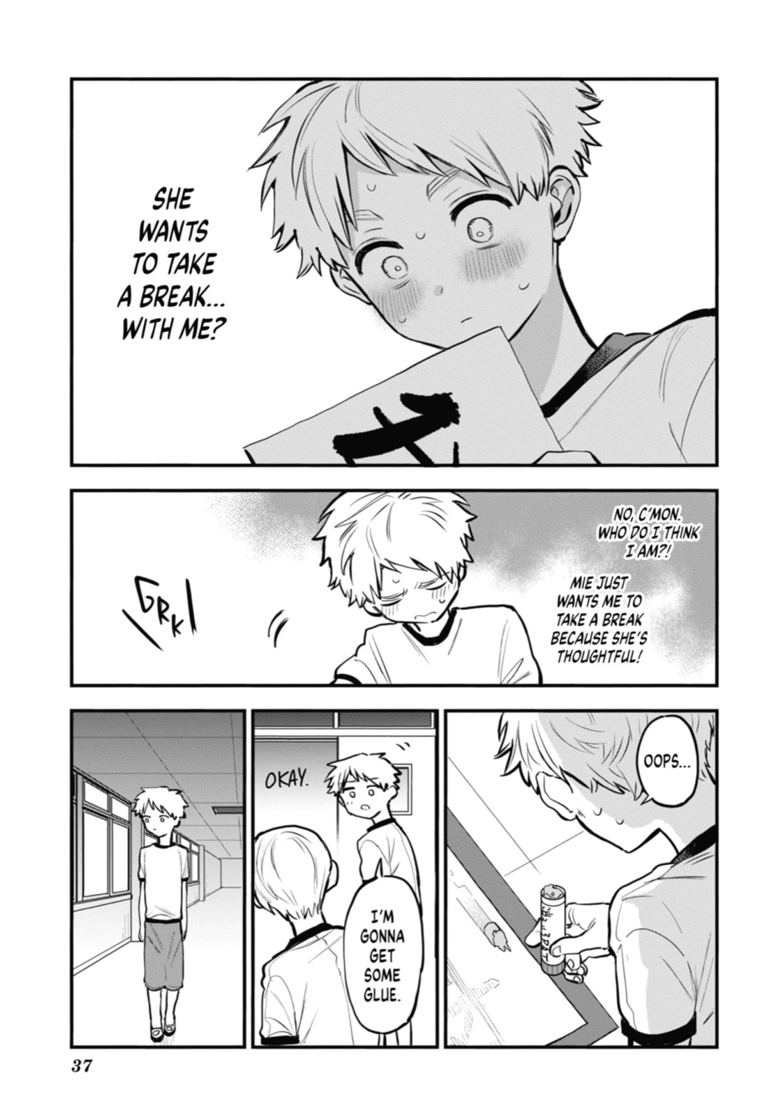 The Girl I Like Forgot Her Glasses