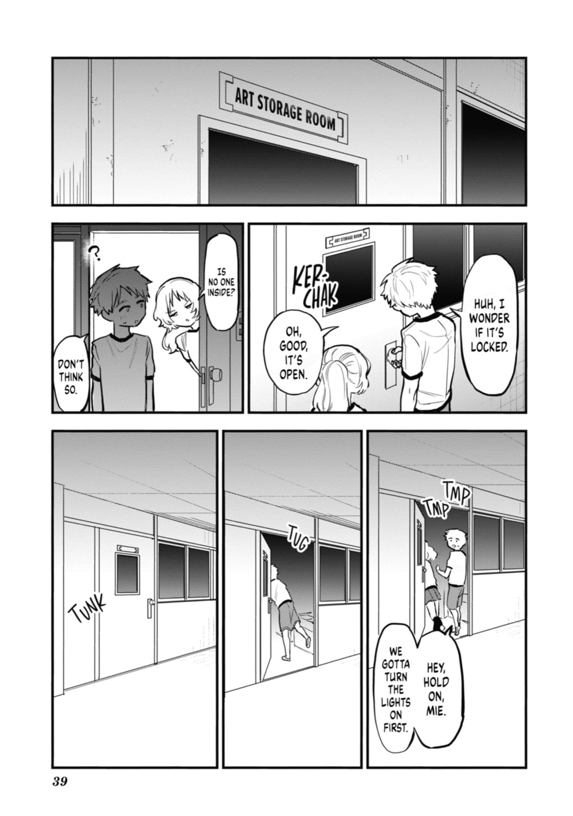 The Girl I Like Forgot Her Glasses