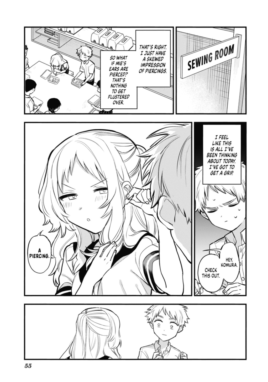 The Girl I Like Forgot Her Glasses