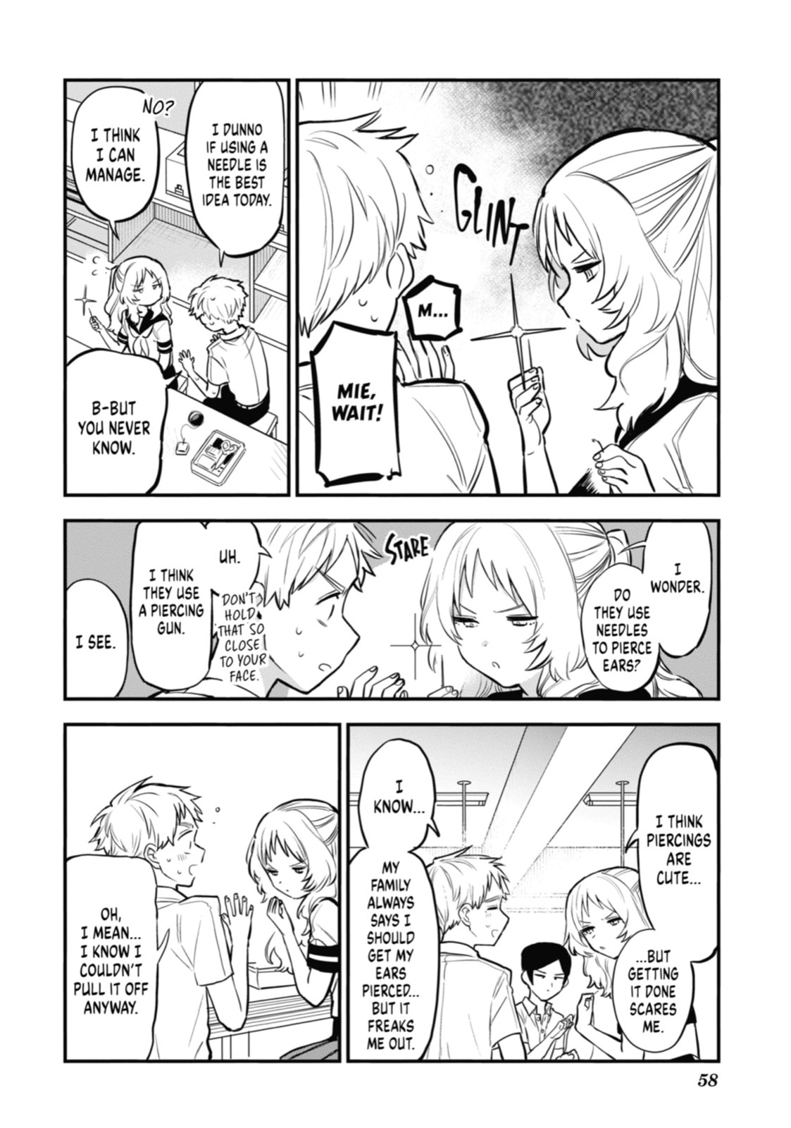 The Girl I Like Forgot Her Glasses