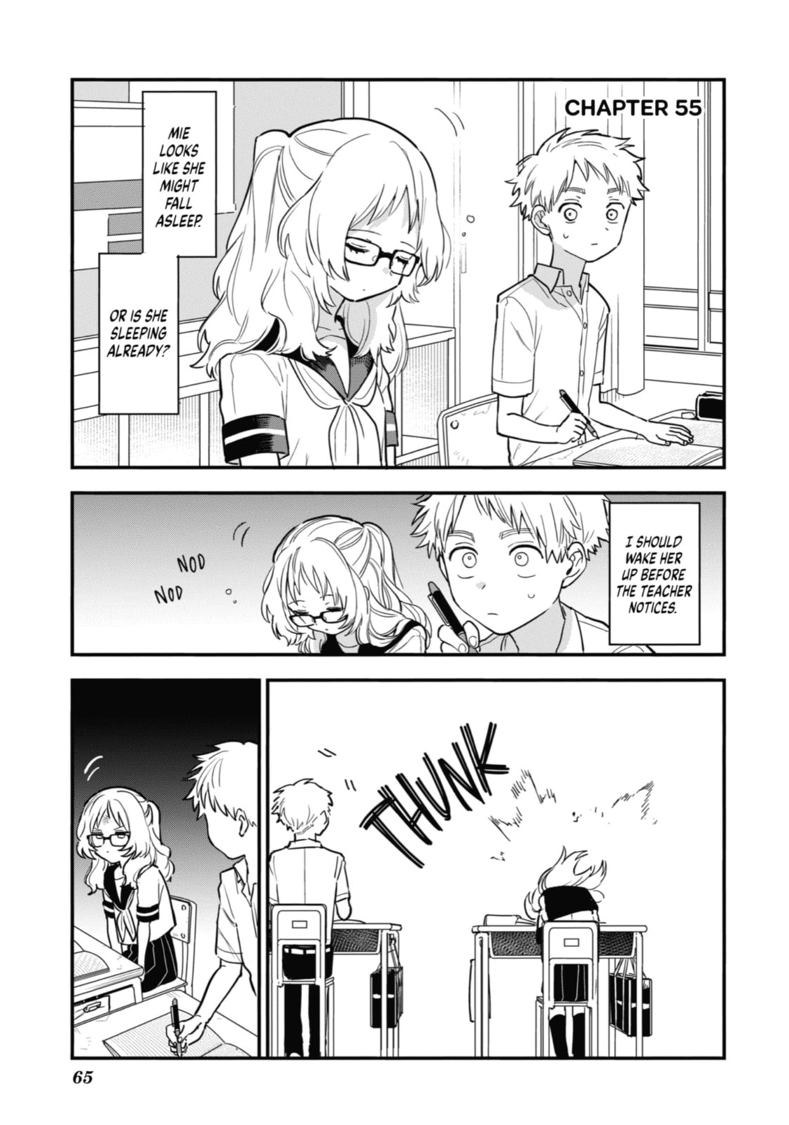 The Girl I Like Forgot Her Glasses