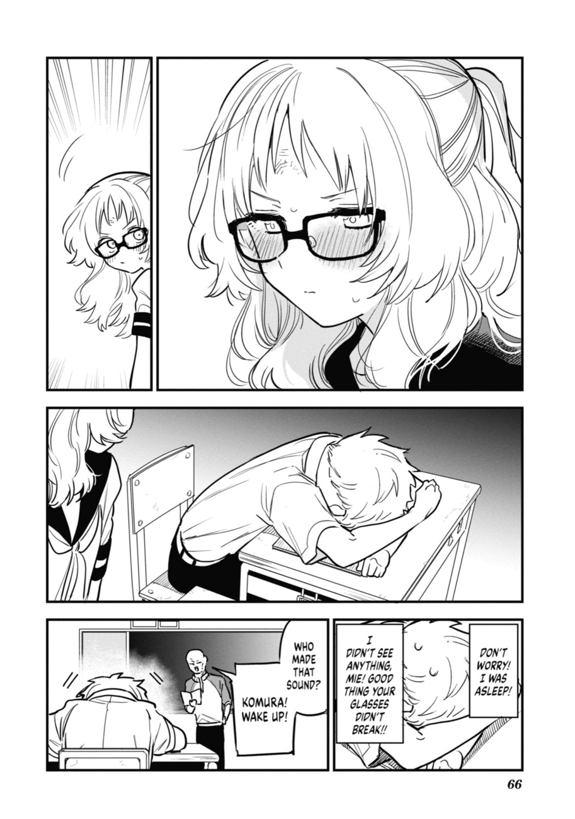 The Girl I Like Forgot Her Glasses