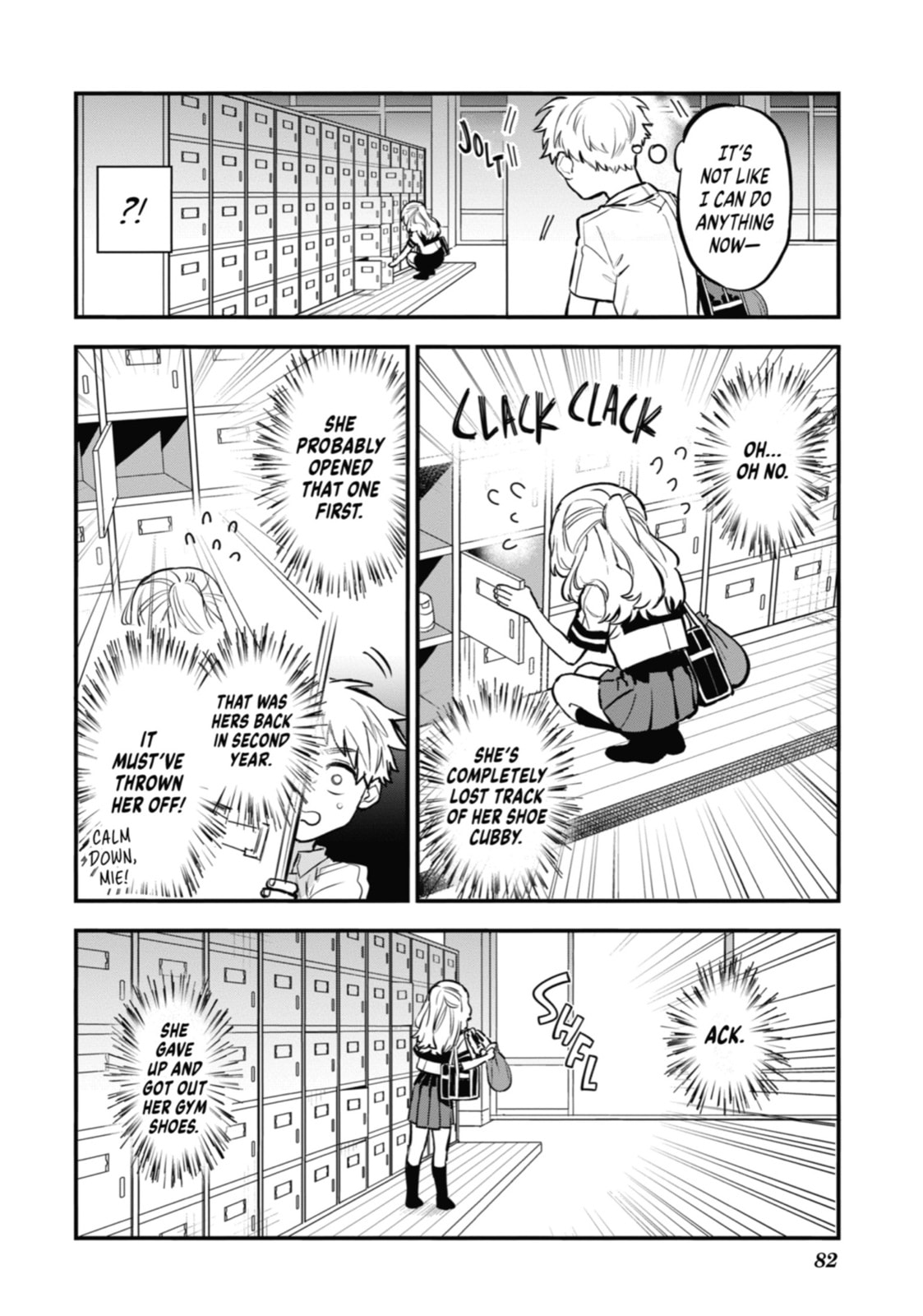 The Girl I Like Forgot Her Glasses