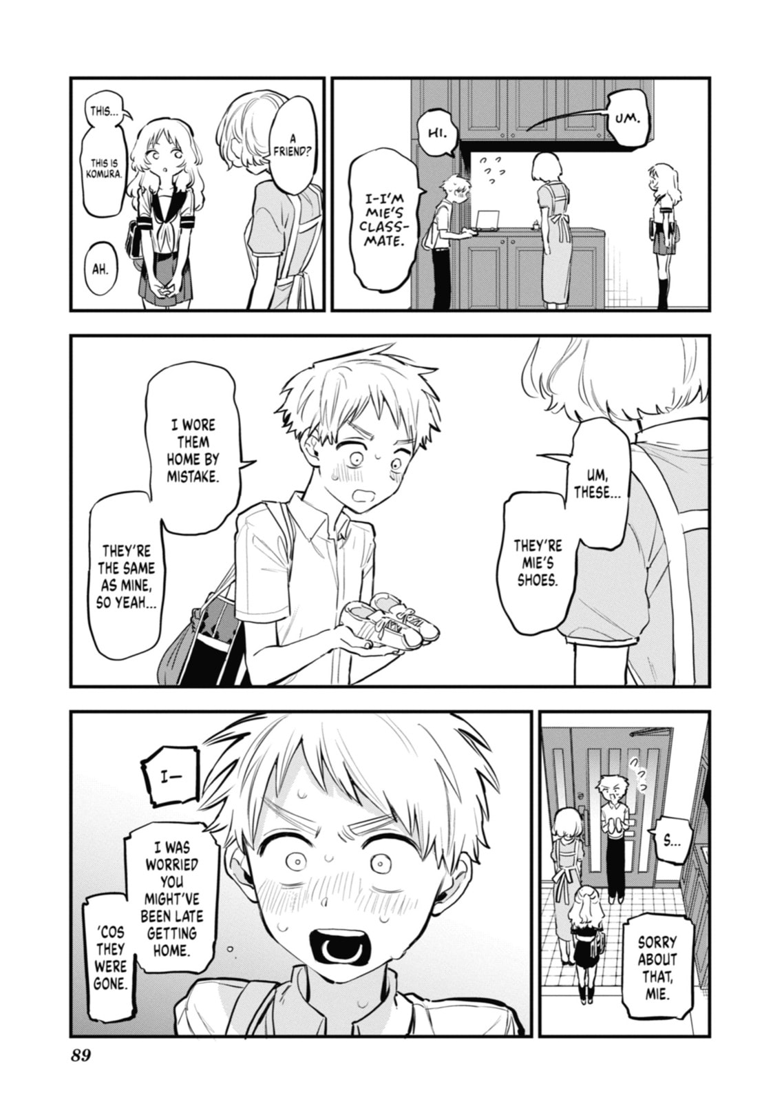 The Girl I Like Forgot Her Glasses