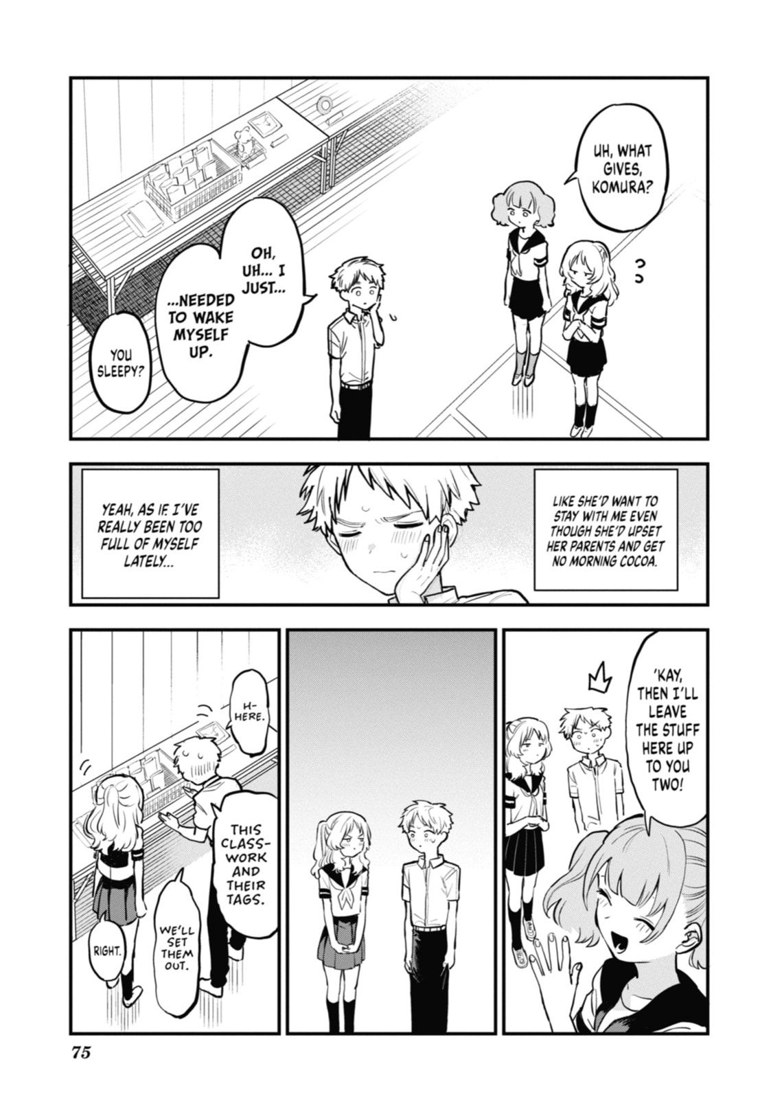 The Girl I Like Forgot Her Glasses