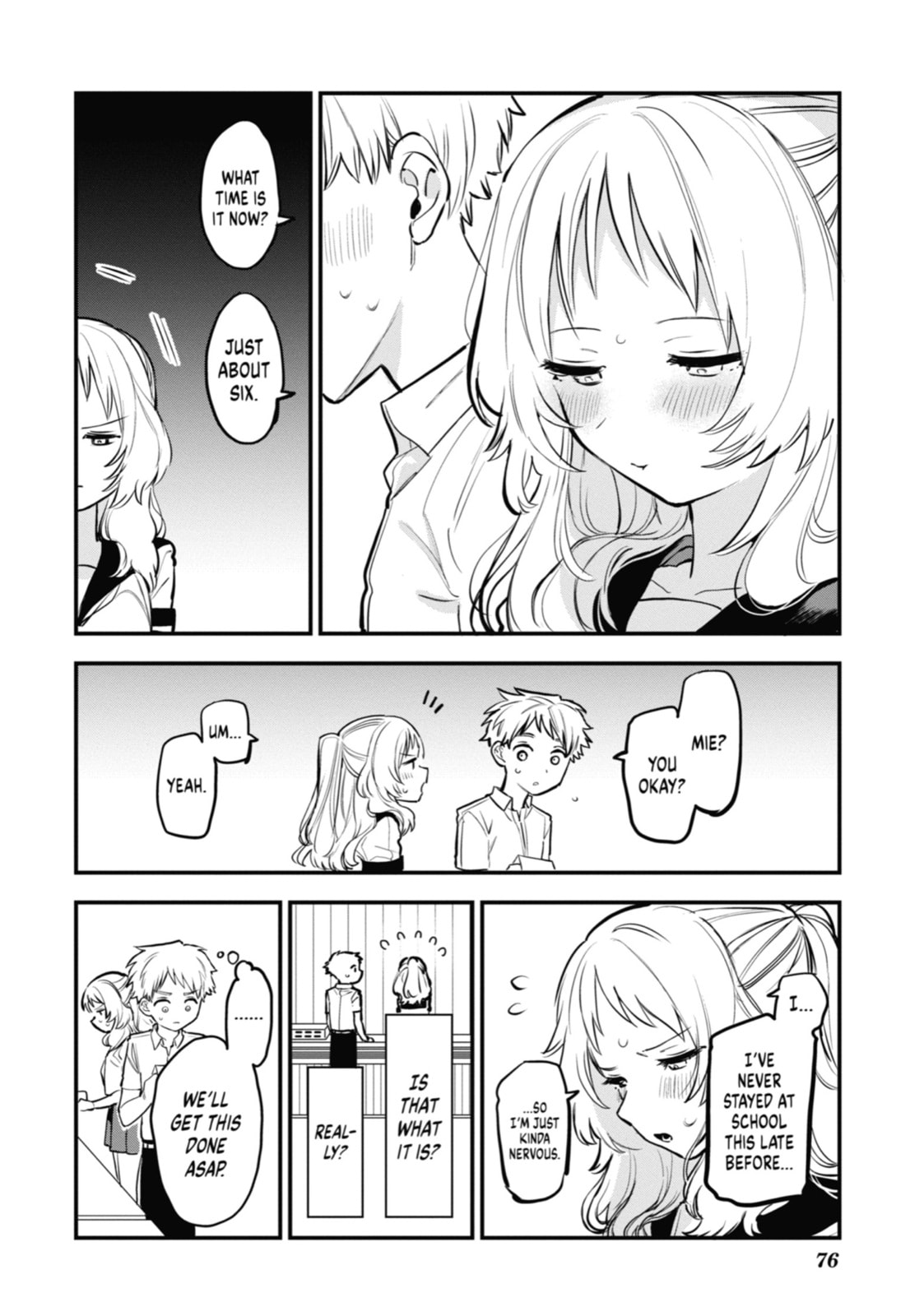 The Girl I Like Forgot Her Glasses