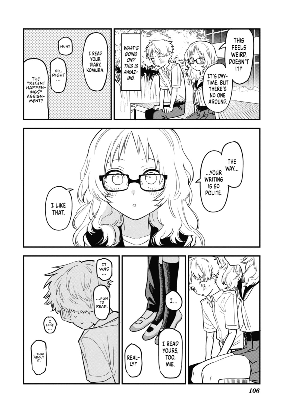 The Girl I Like Forgot Her Glasses