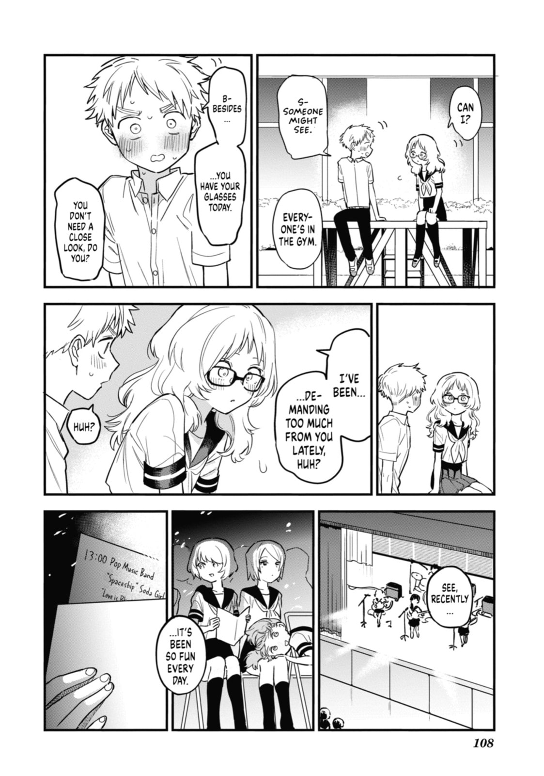 The Girl I Like Forgot Her Glasses