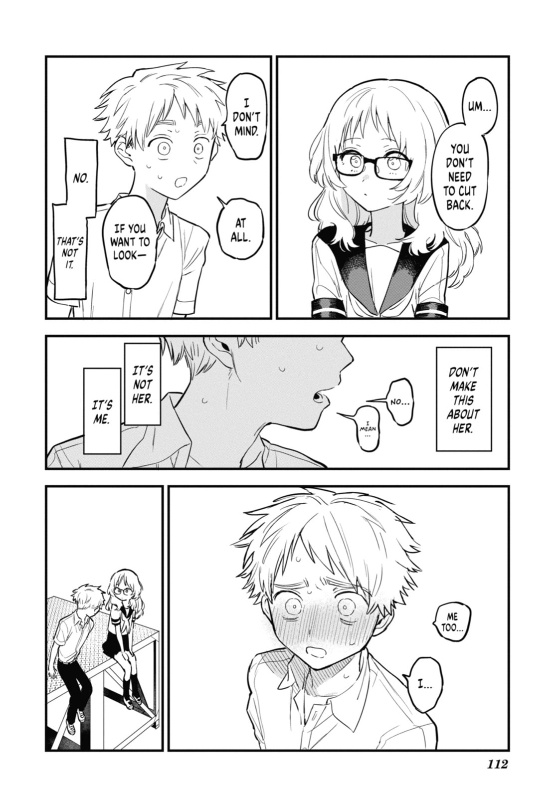 The Girl I Like Forgot Her Glasses