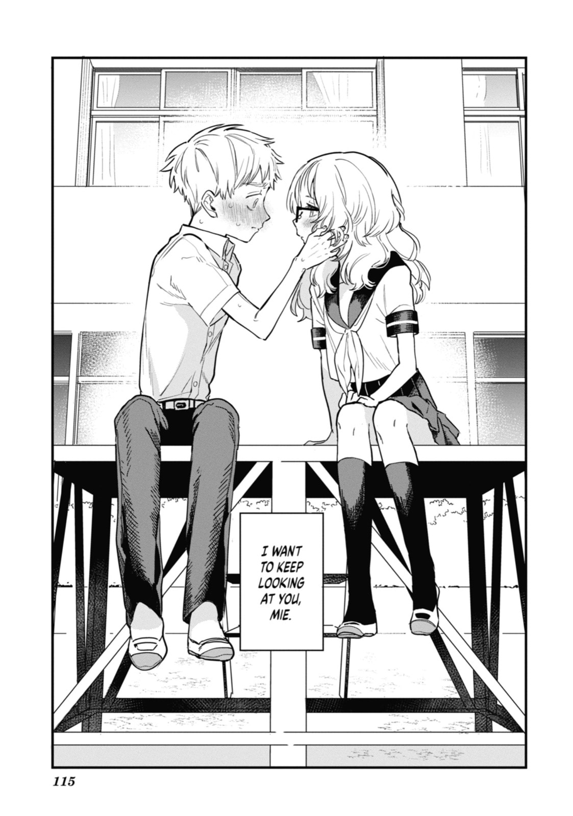 The Girl I Like Forgot Her Glasses