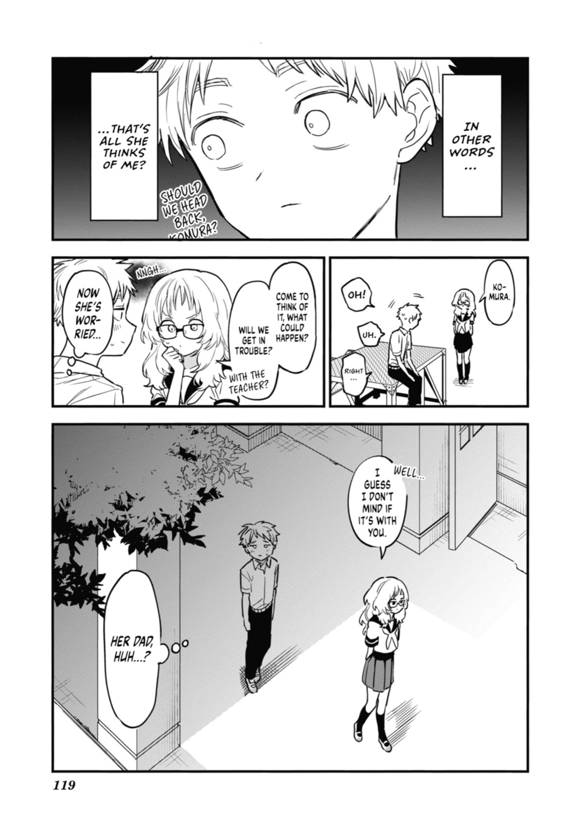 The Girl I Like Forgot Her Glasses