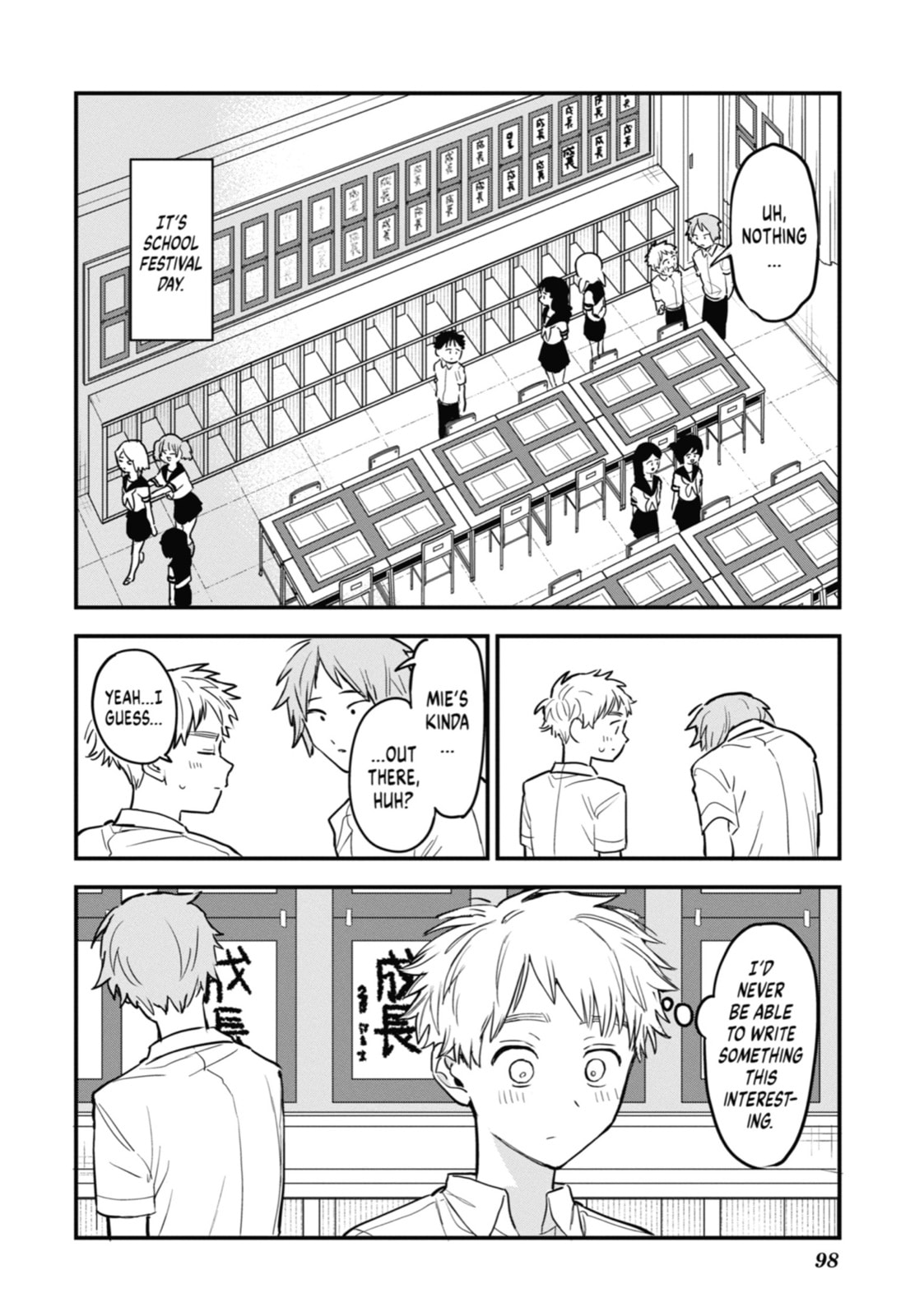 The Girl I Like Forgot Her Glasses