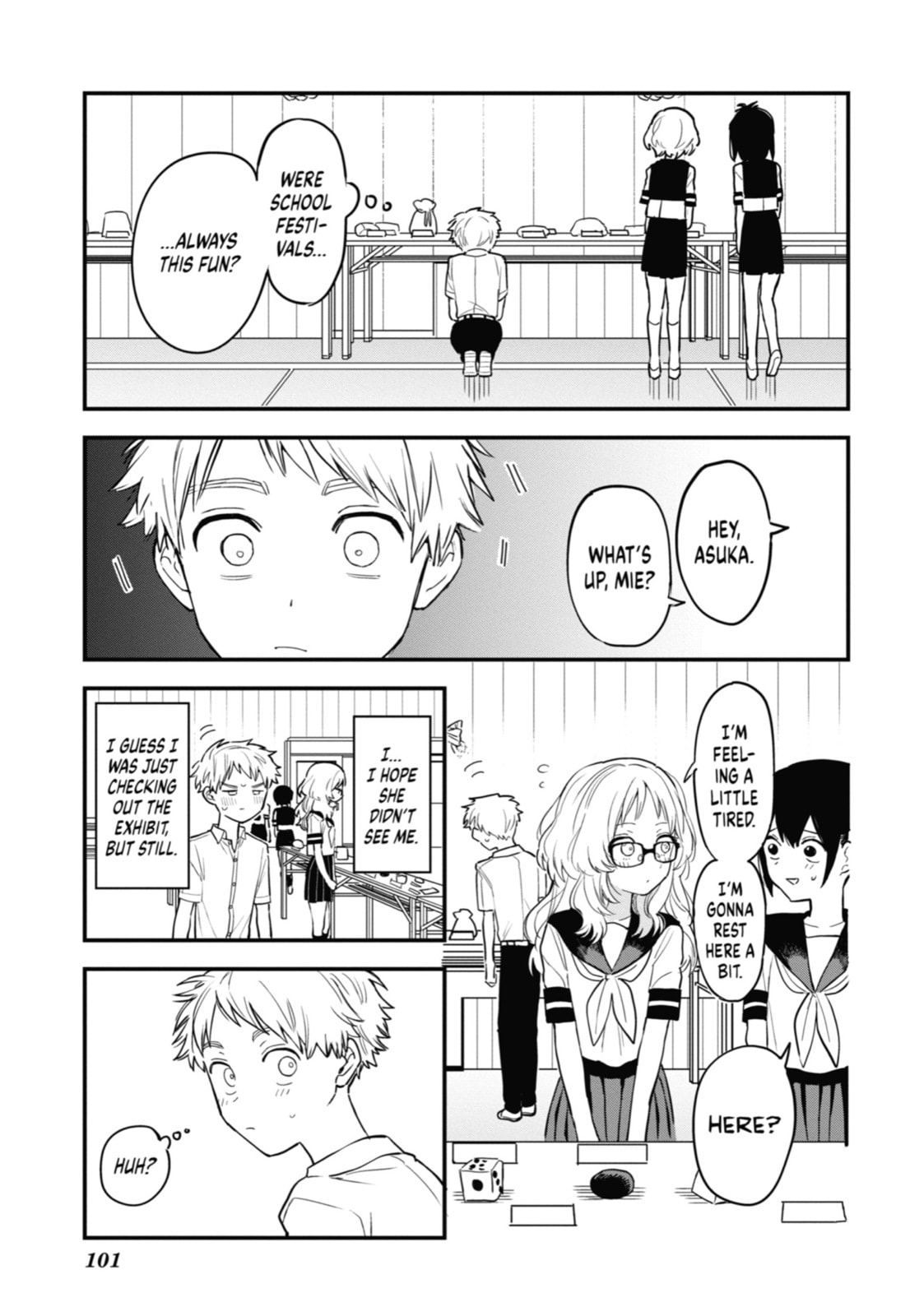 The Girl I Like Forgot Her Glasses