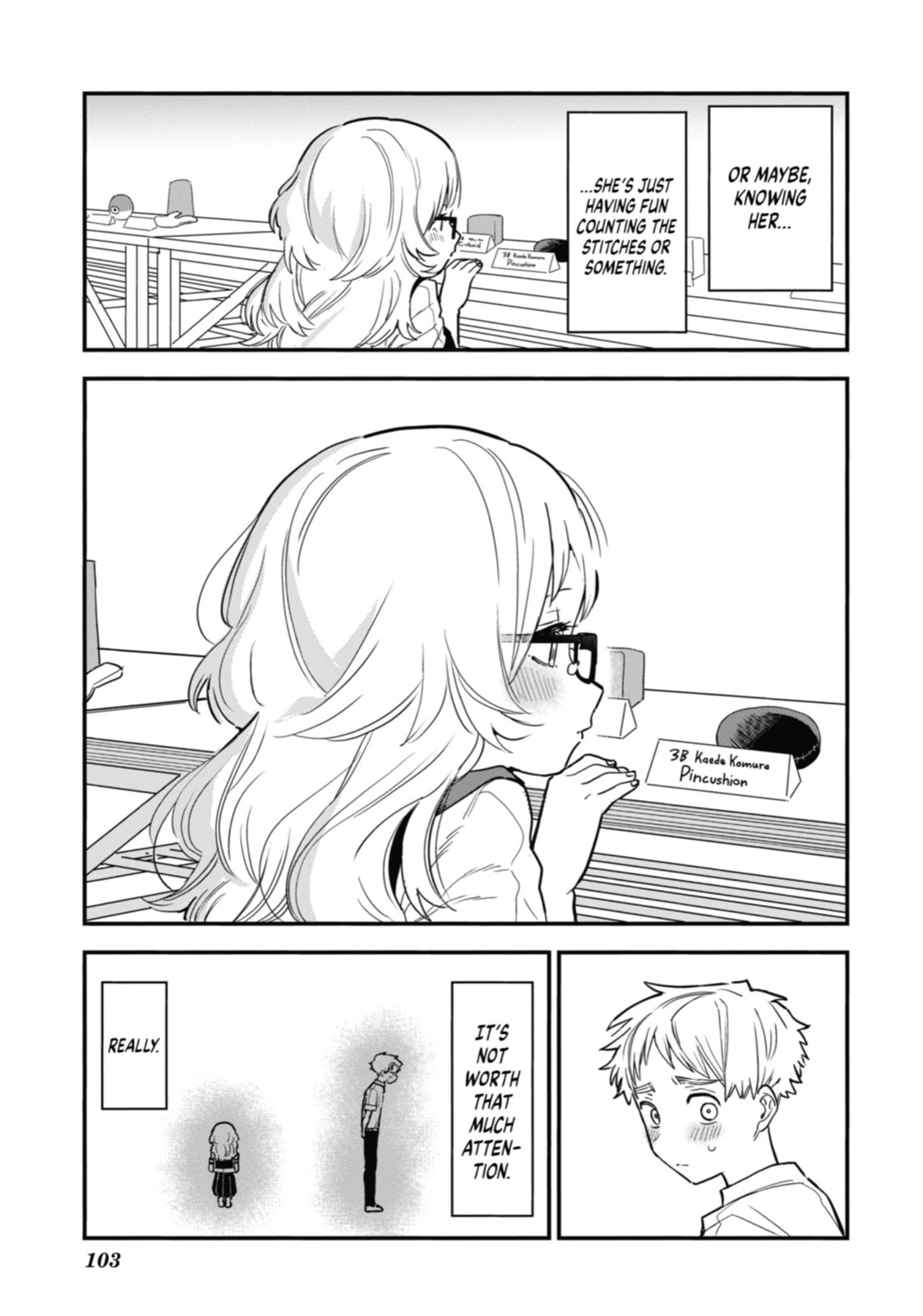 The Girl I Like Forgot Her Glasses