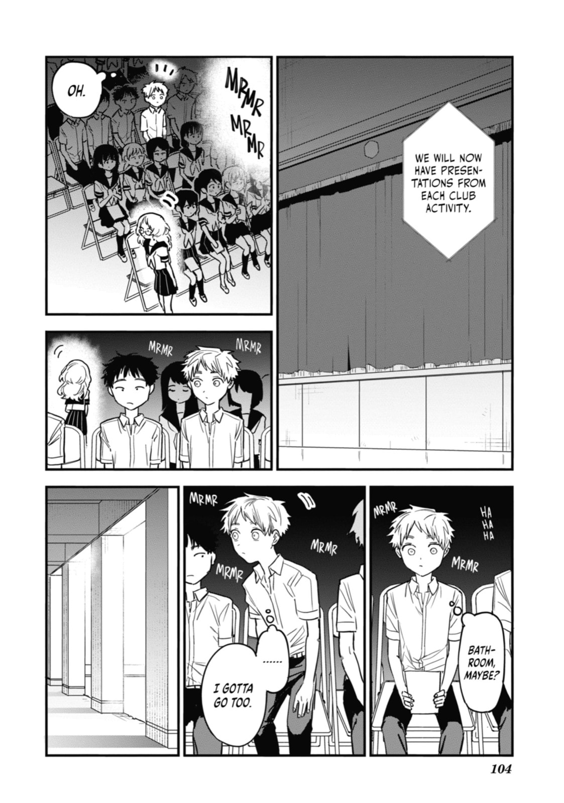 The Girl I Like Forgot Her Glasses