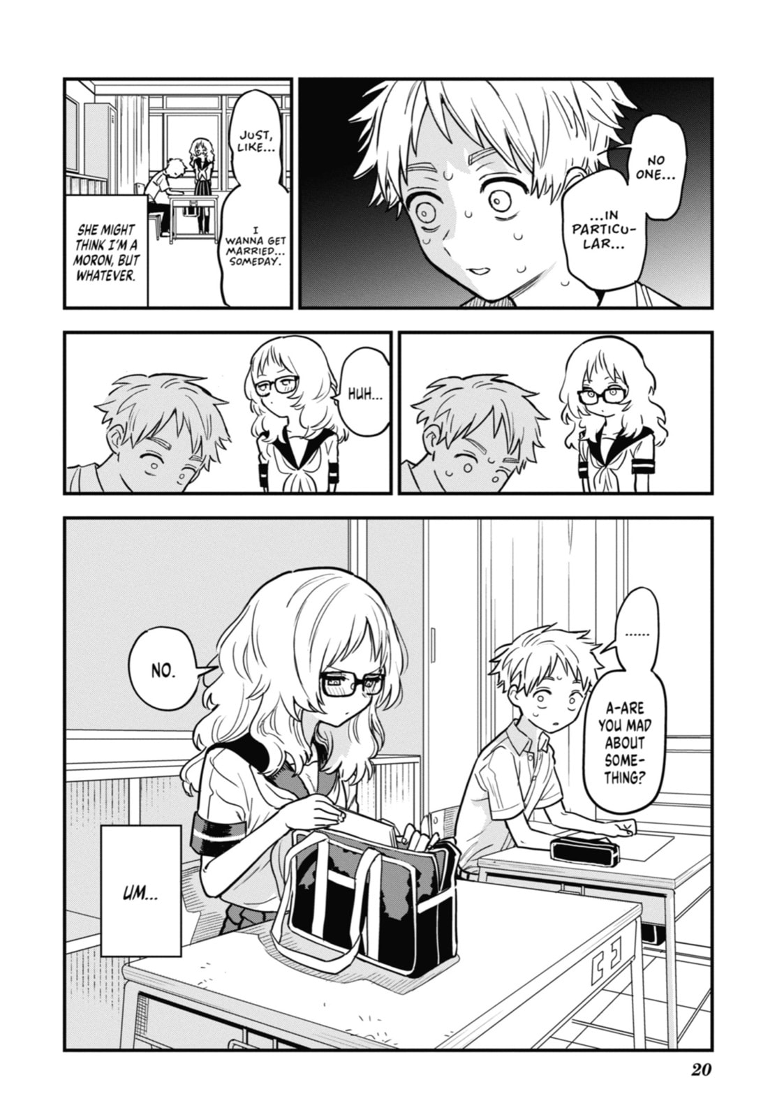 The Girl I Like Forgot Her Glasses