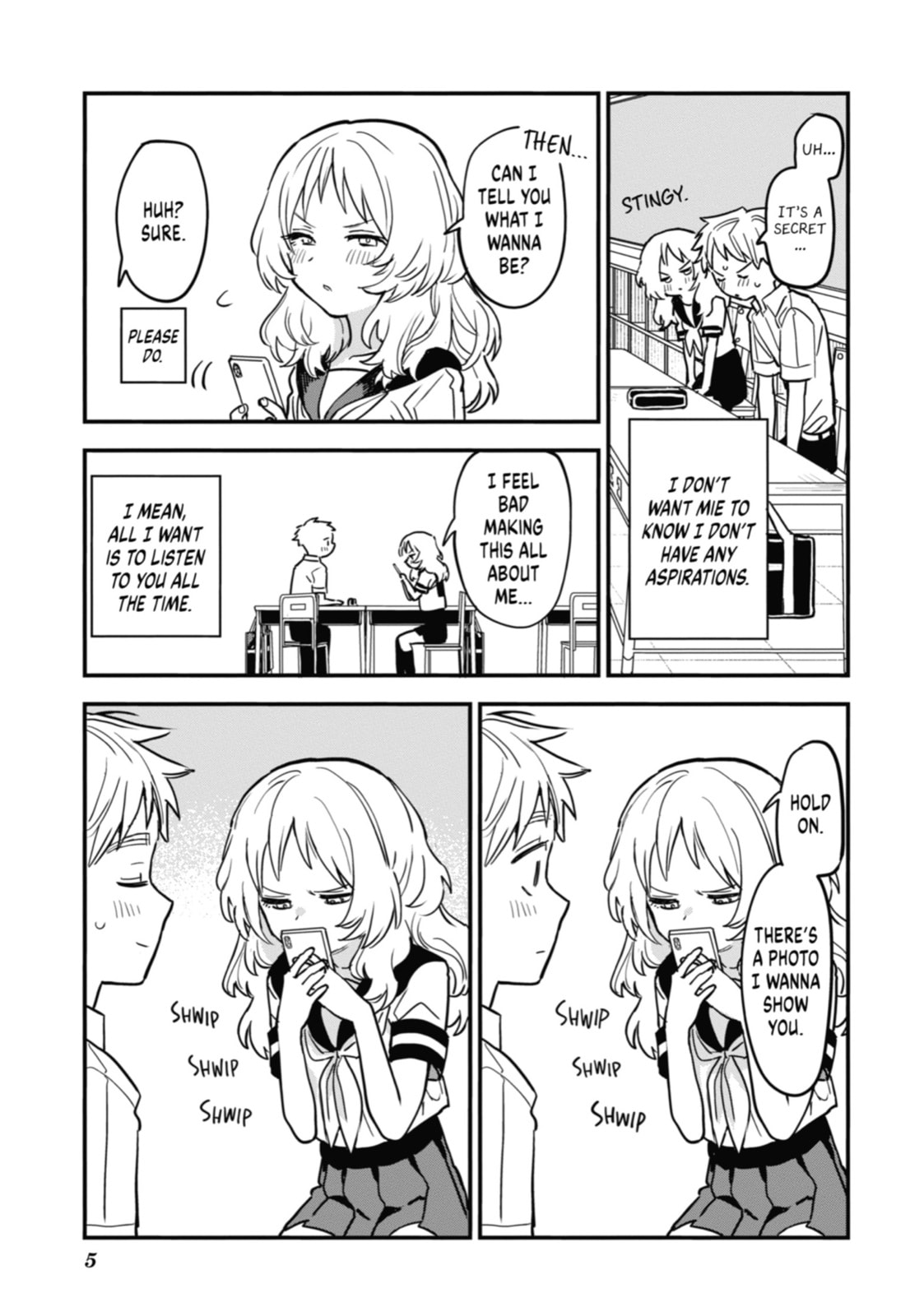 The Girl I Like Forgot Her Glasses