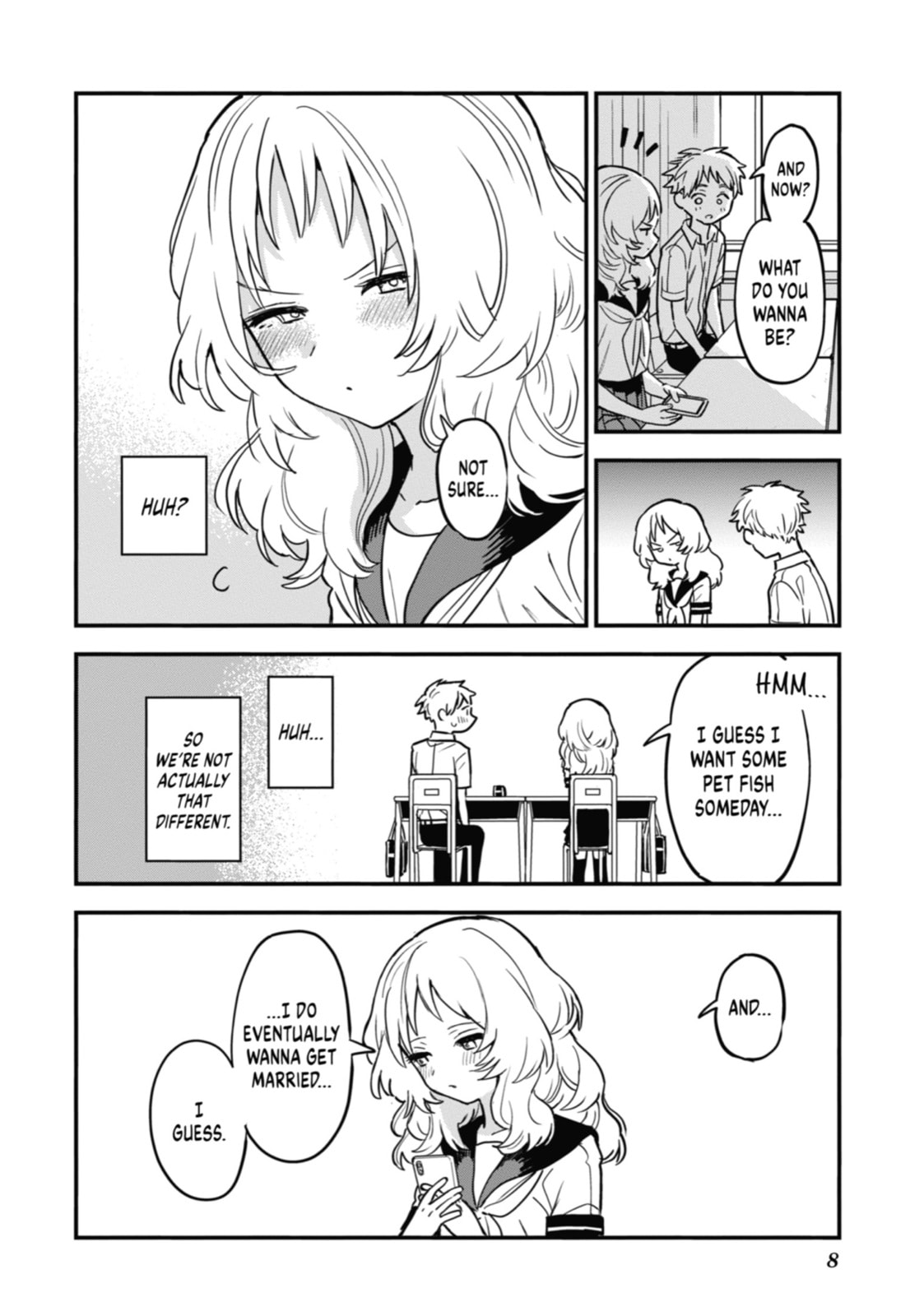 The Girl I Like Forgot Her Glasses