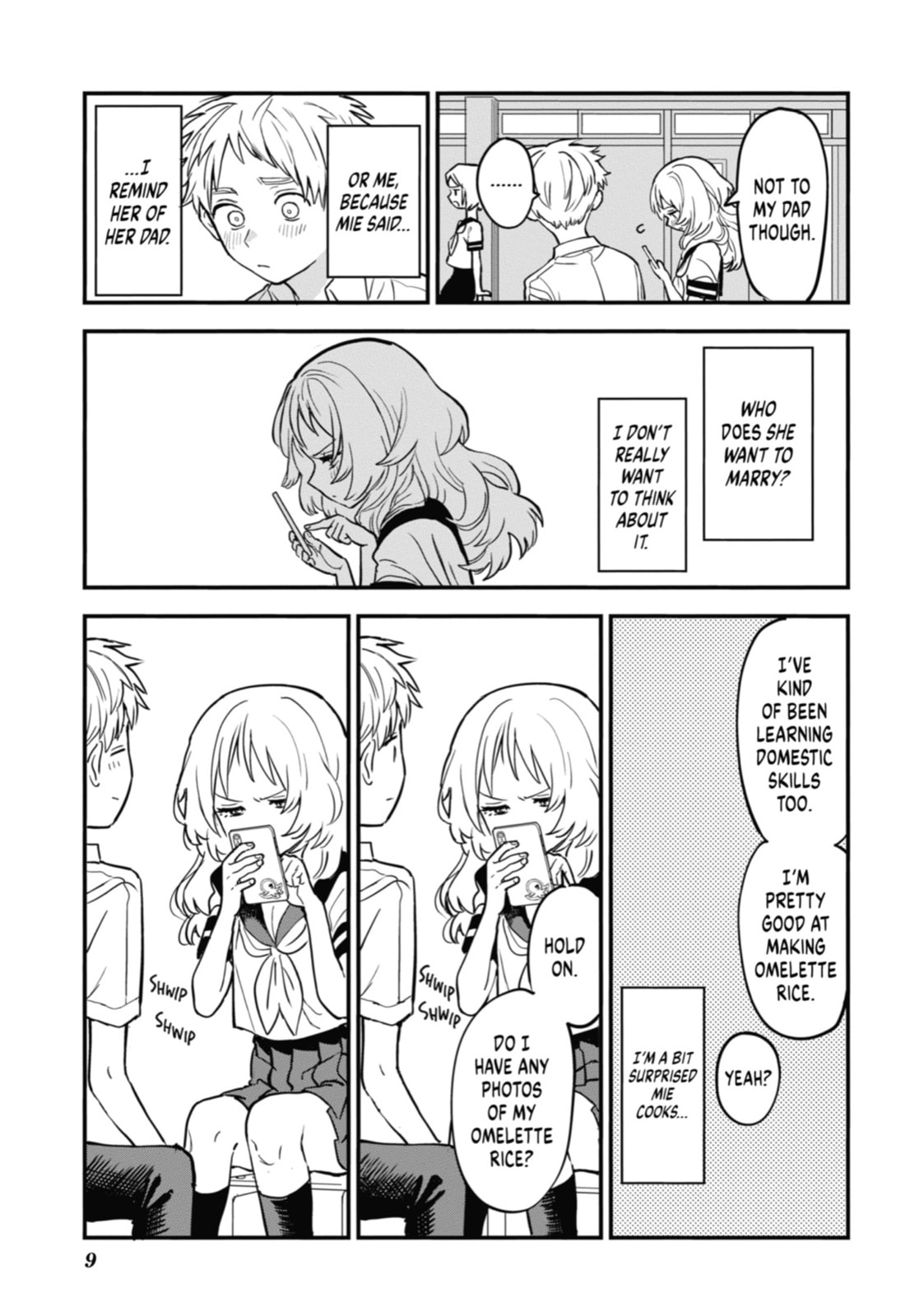 The Girl I Like Forgot Her Glasses