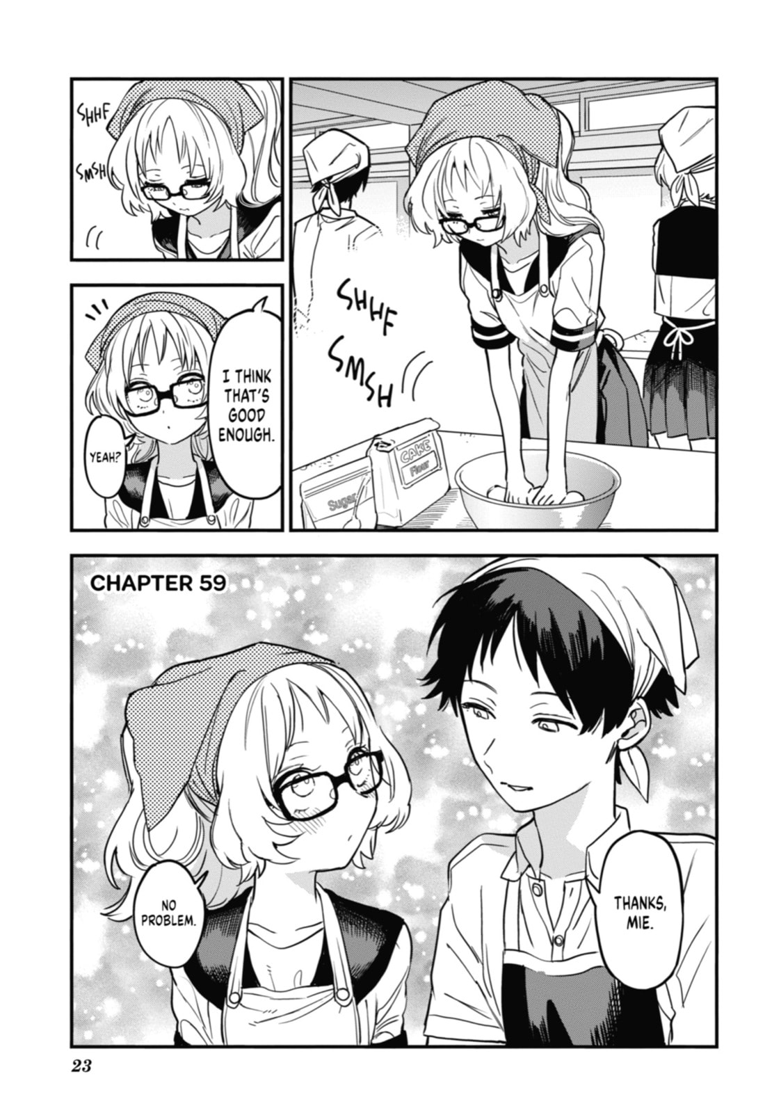 The Girl I Like Forgot Her Glasses