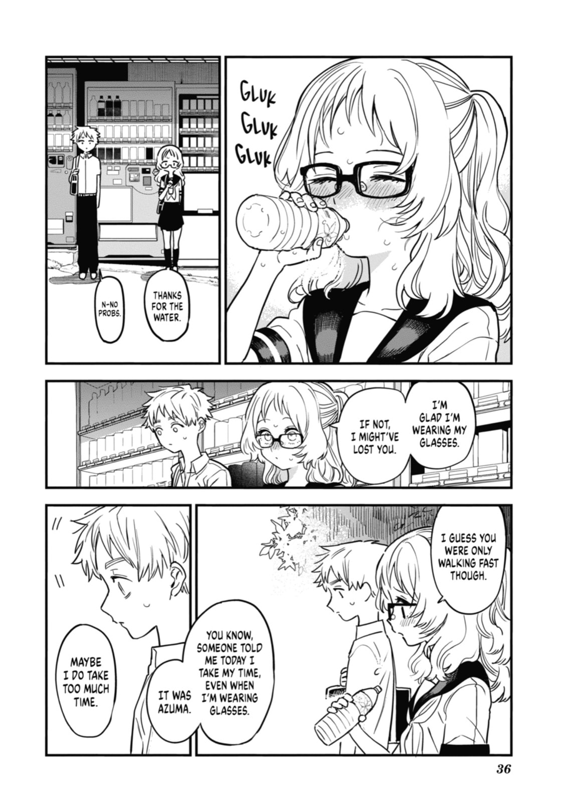 The Girl I Like Forgot Her Glasses