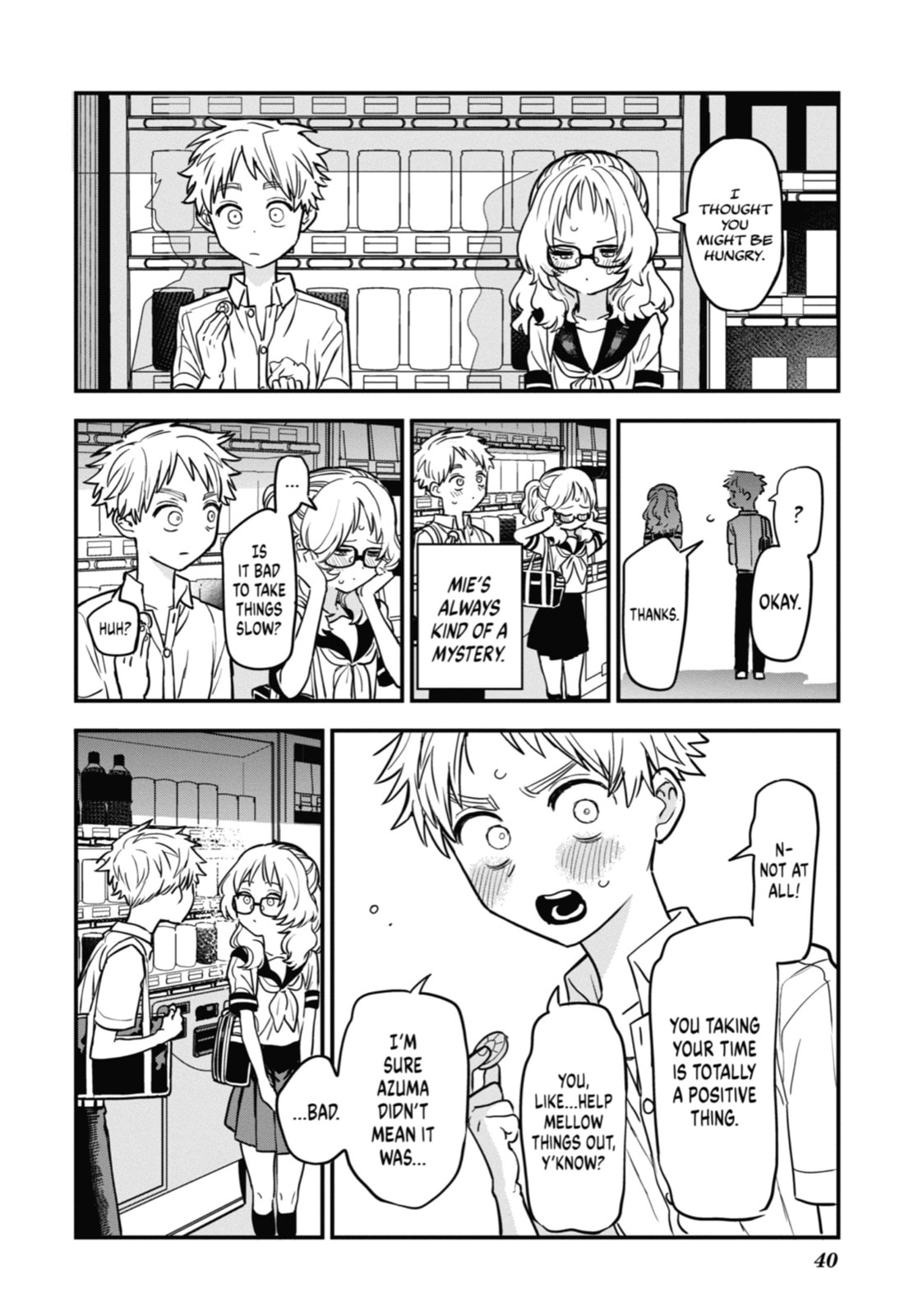 The Girl I Like Forgot Her Glasses