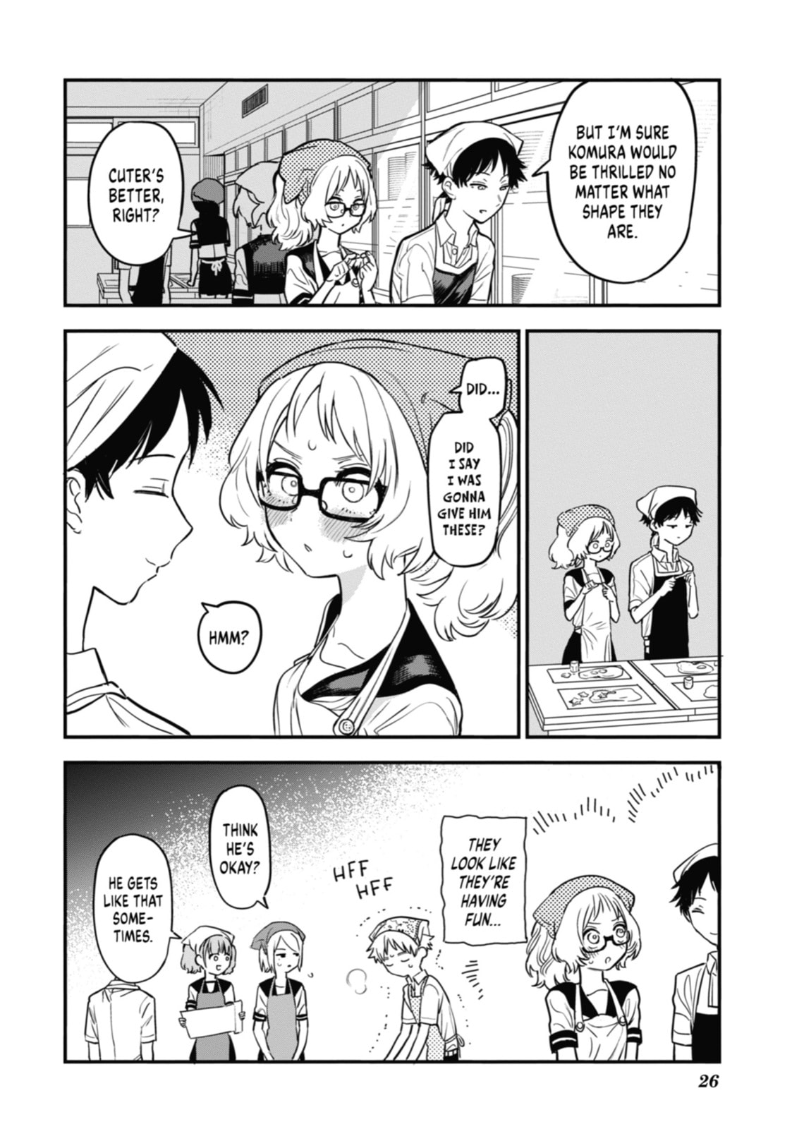 The Girl I Like Forgot Her Glasses