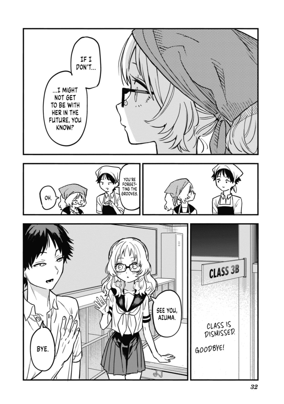 The Girl I Like Forgot Her Glasses