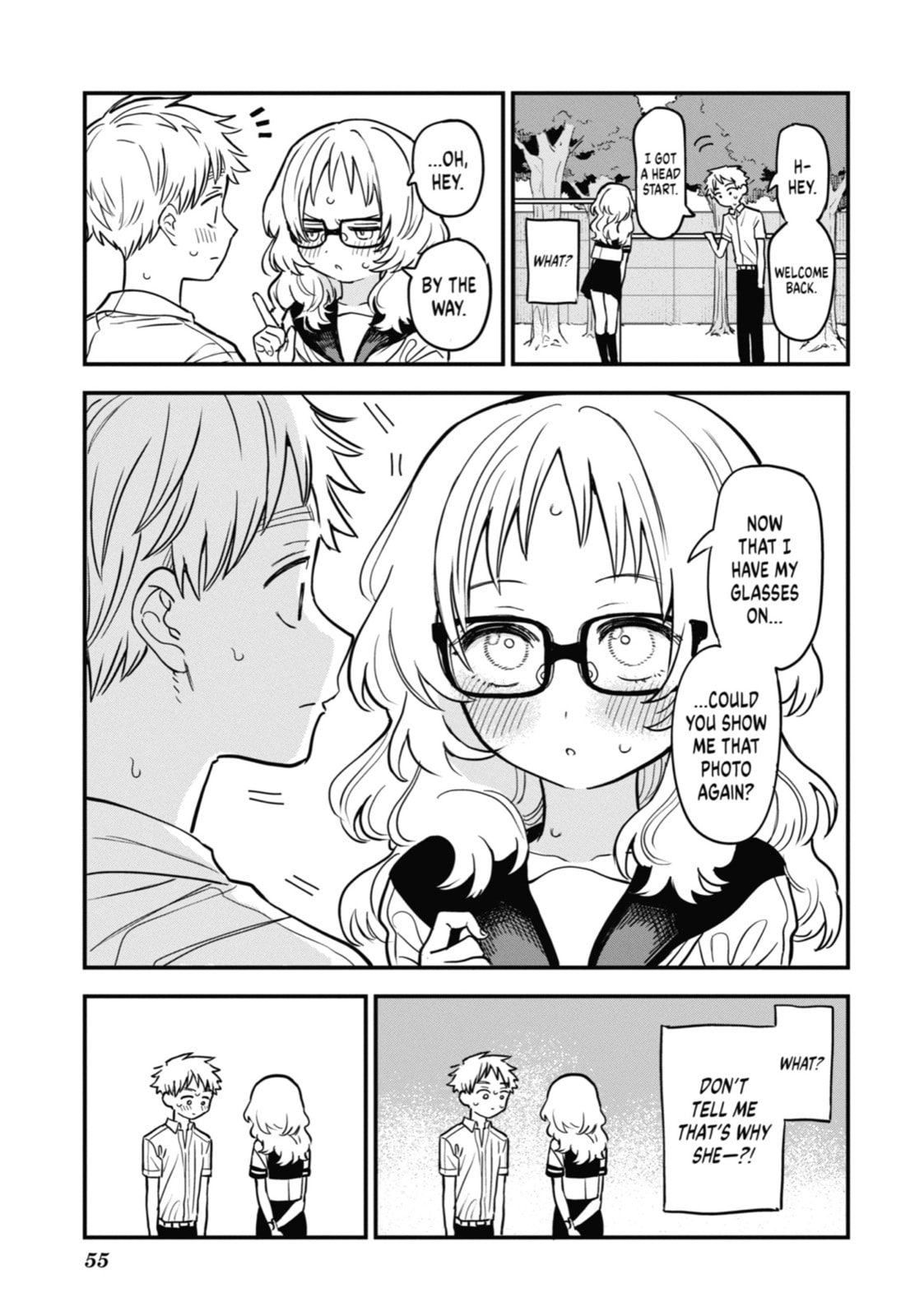 The Girl I Like Forgot Her Glasses