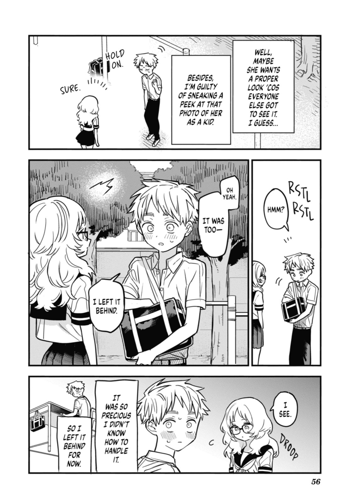 The Girl I Like Forgot Her Glasses