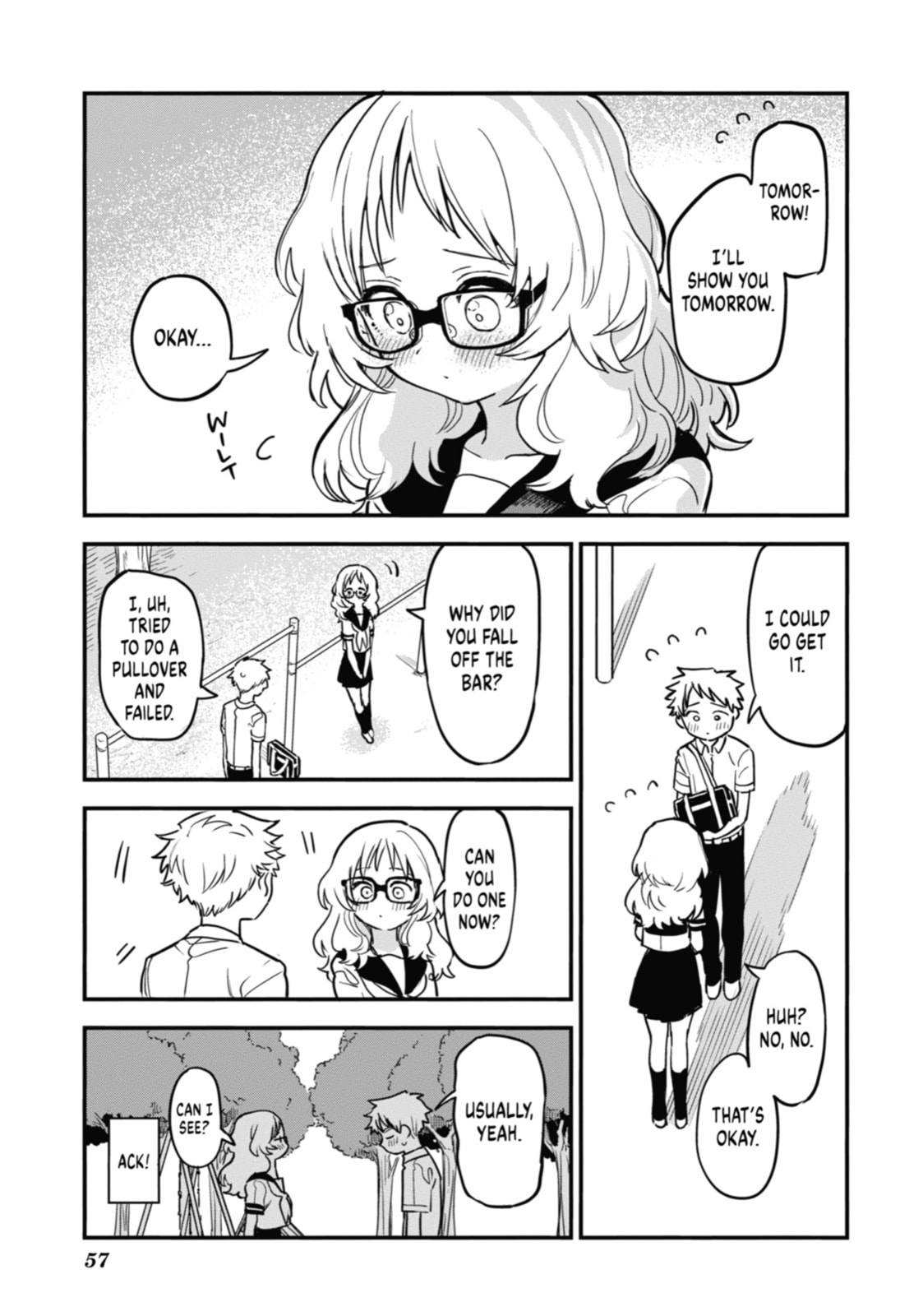 The Girl I Like Forgot Her Glasses