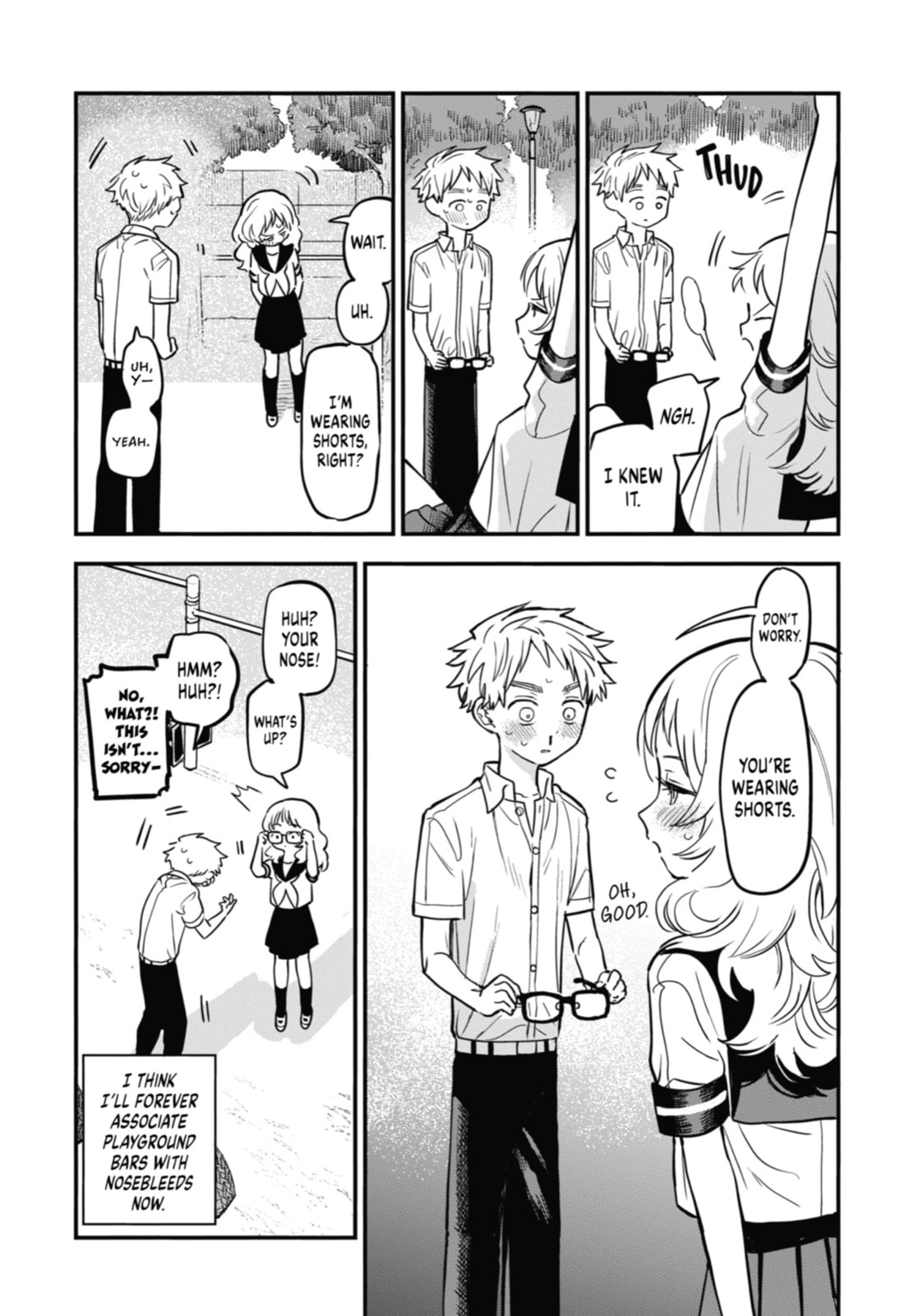 The Girl I Like Forgot Her Glasses