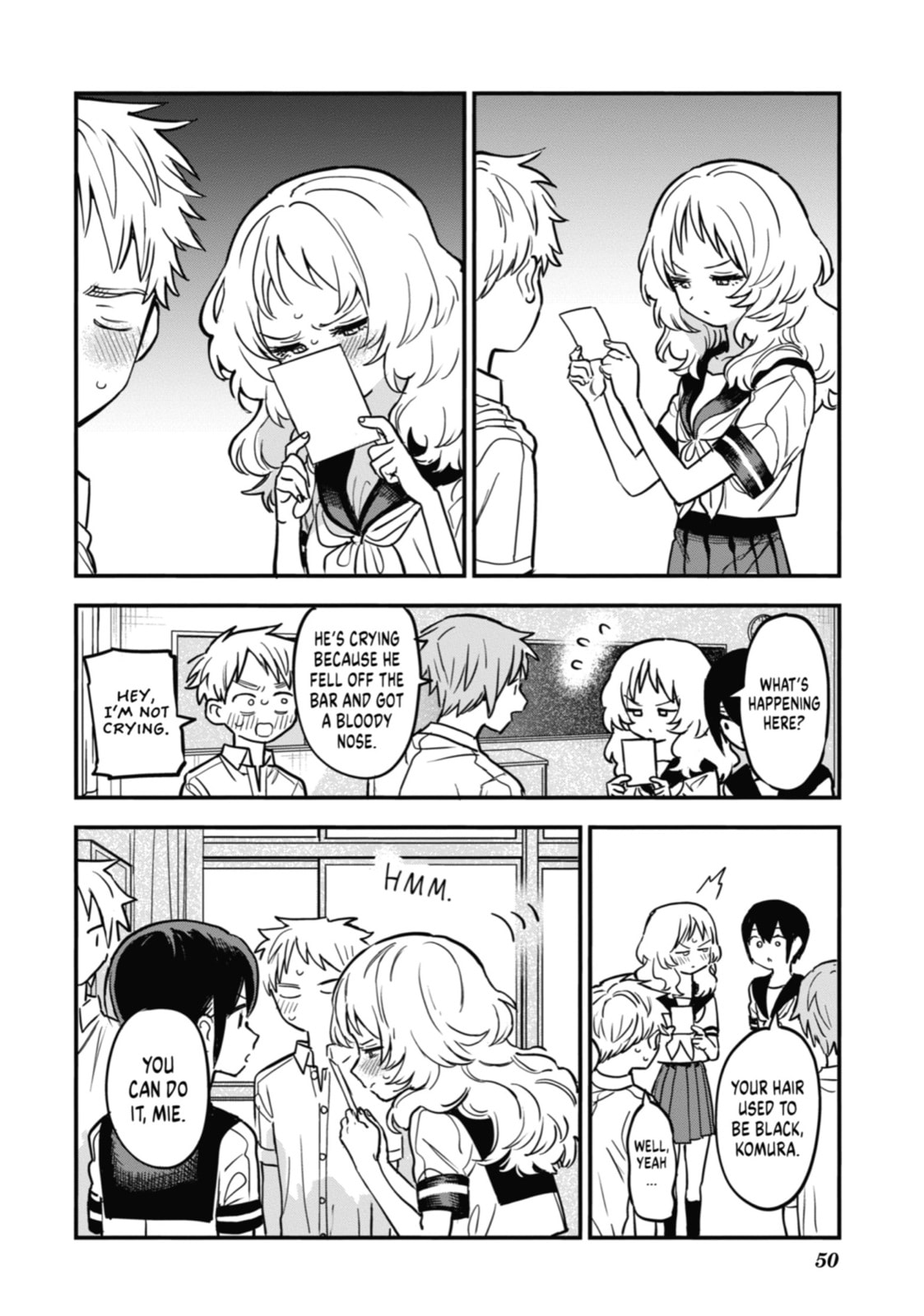 The Girl I Like Forgot Her Glasses