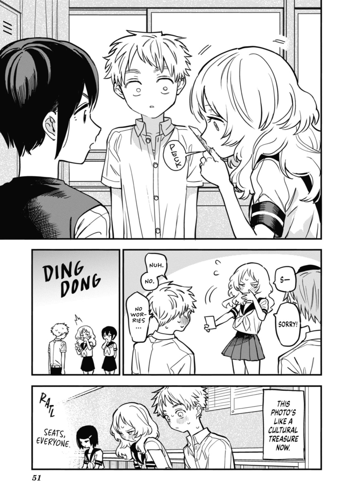 The Girl I Like Forgot Her Glasses