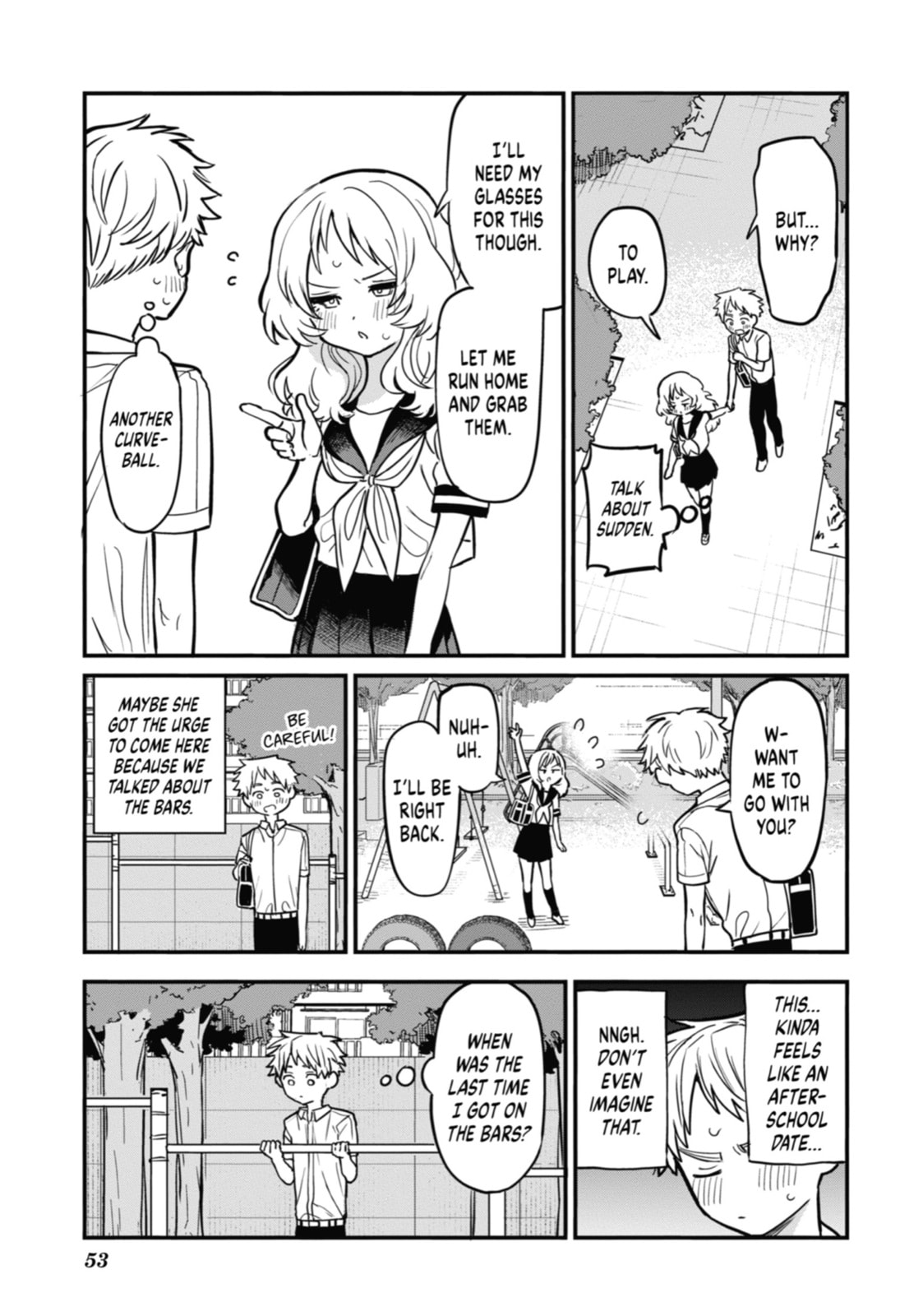 The Girl I Like Forgot Her Glasses